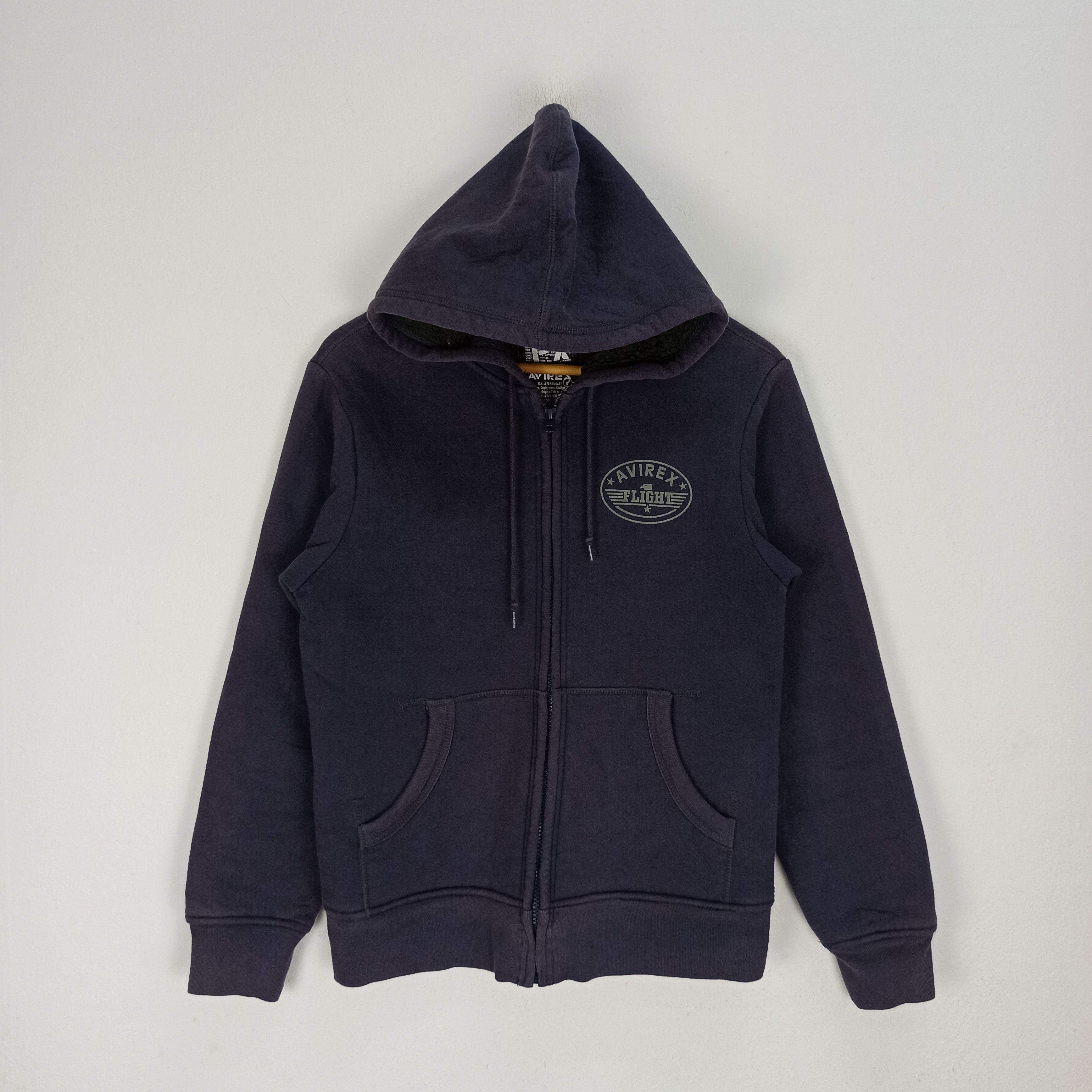 Avirex Rare🔥 Hoodie Avirex Flight Air Force Big Logo Sweater Size US M / EU 48-50 / 2 - 3 Thumbnail