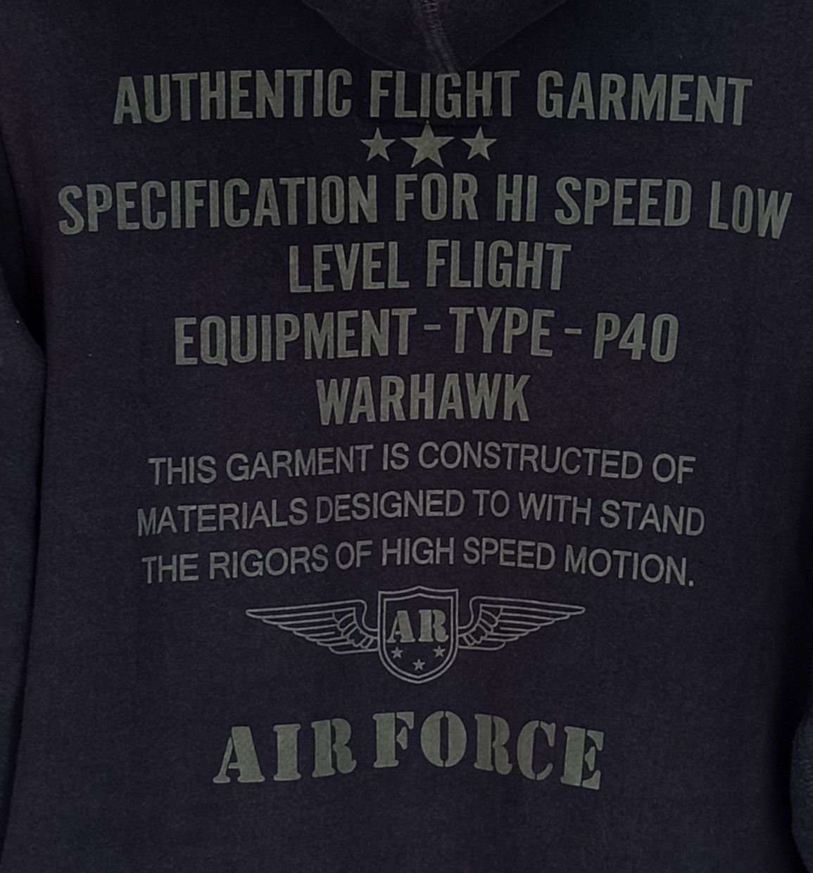 Avirex Rare🔥 Hoodie Avirex Flight Air Force Big Logo Sweater Size US M / EU 48-50 / 2 - 2 Thumbnail