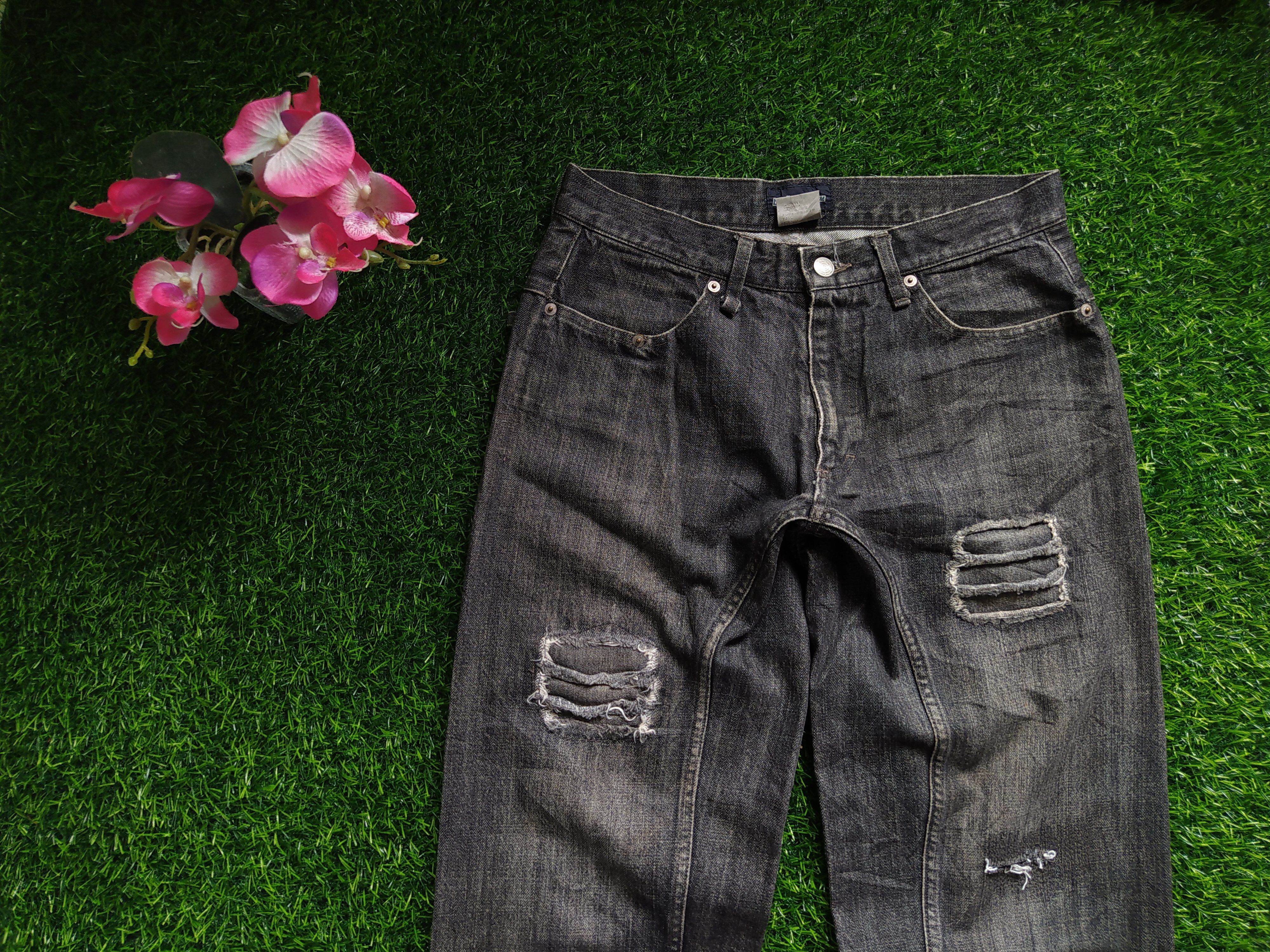 If Six Was Nine × Japanese Brand Bootlegboothtm Distressed Design Jeans Size US 31 - 5 Thumbnail