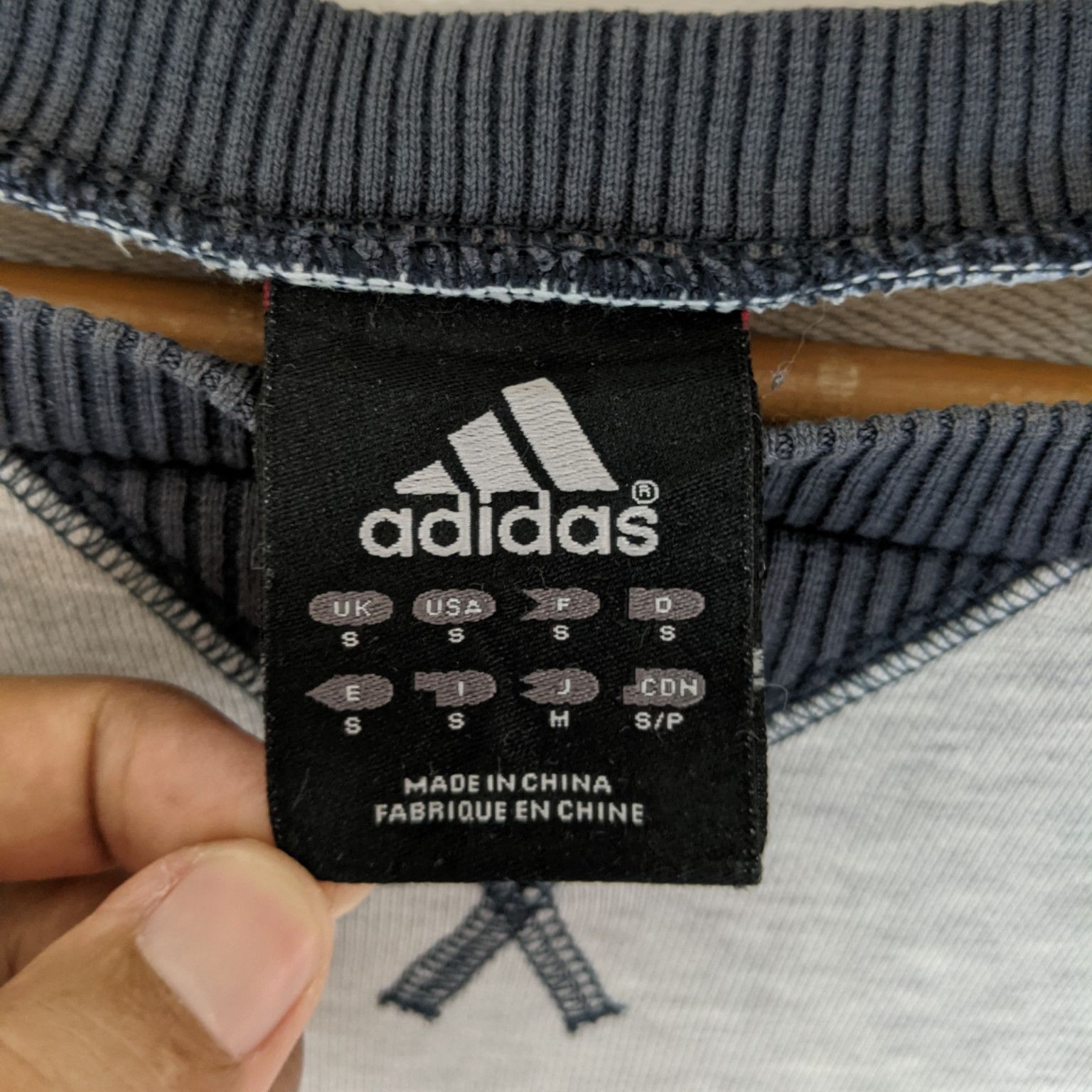 Adidas Vintage 2000's ADIDAS Sportswear Jumper Sweatshirt Size US S / EU 44-46 / 1 - 10 Thumbnail