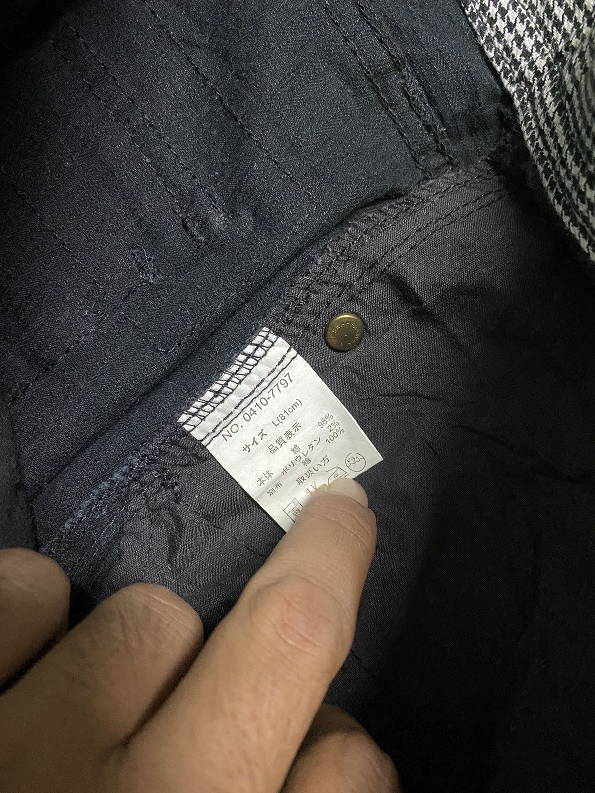 Japanese Brand Multipockets Cargo Pants Size US 33 - 6 Thumbnail