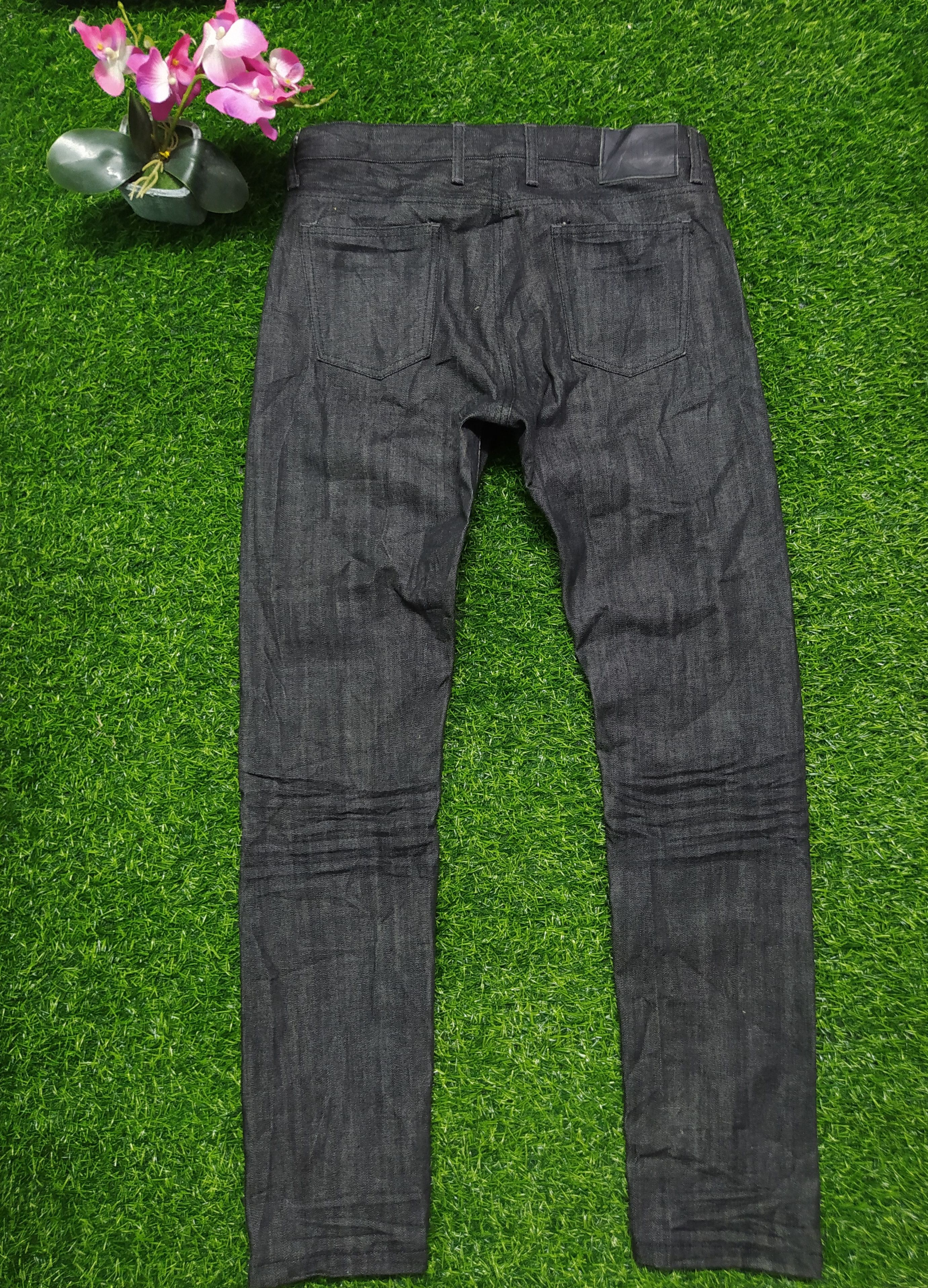 Japanese Brand Monkey Time Slim Jeans Size US 34 / EU 50 - 2 Thumbnail
