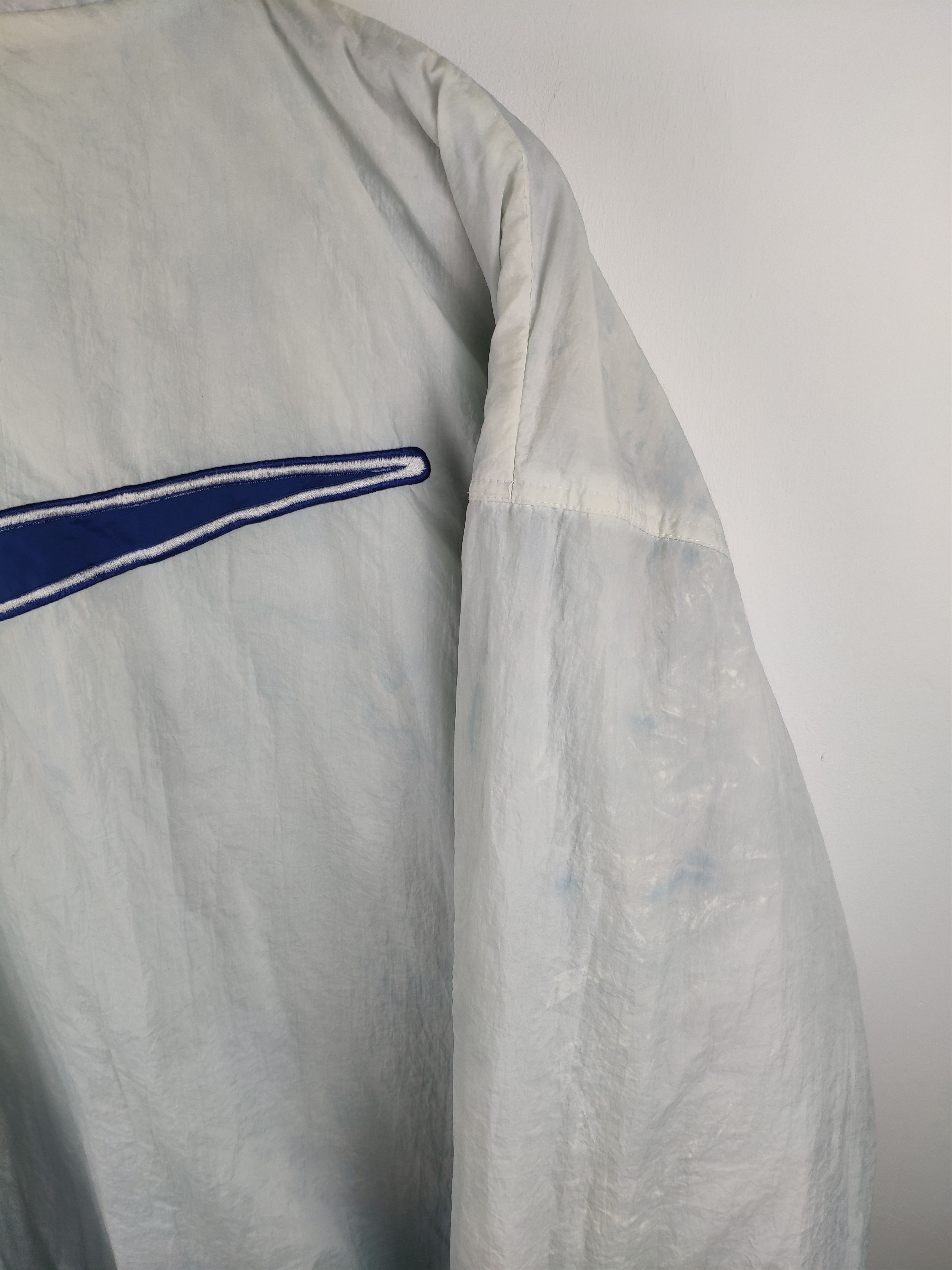 Nike × Vintage Steal 💥 Vintage 90 S Nike Big Swoosh Logo Reversible Size US L / EU 52-54 / 3 - 2 Thumbnail