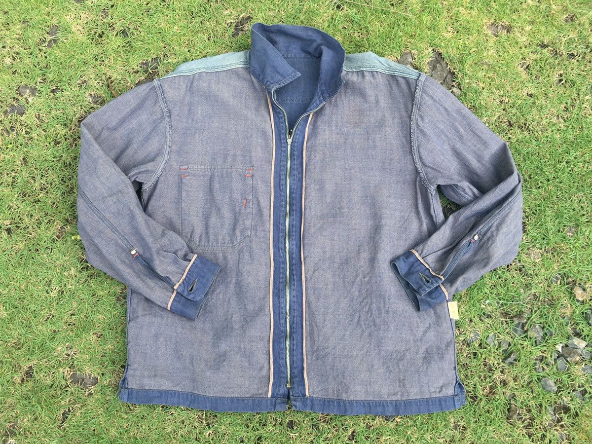 Japanese Brand × Vintage Vintage RNA Inc Selvedge Denim Jacket Size US L / EU 52-54 / 3 - 10 Thumbnail