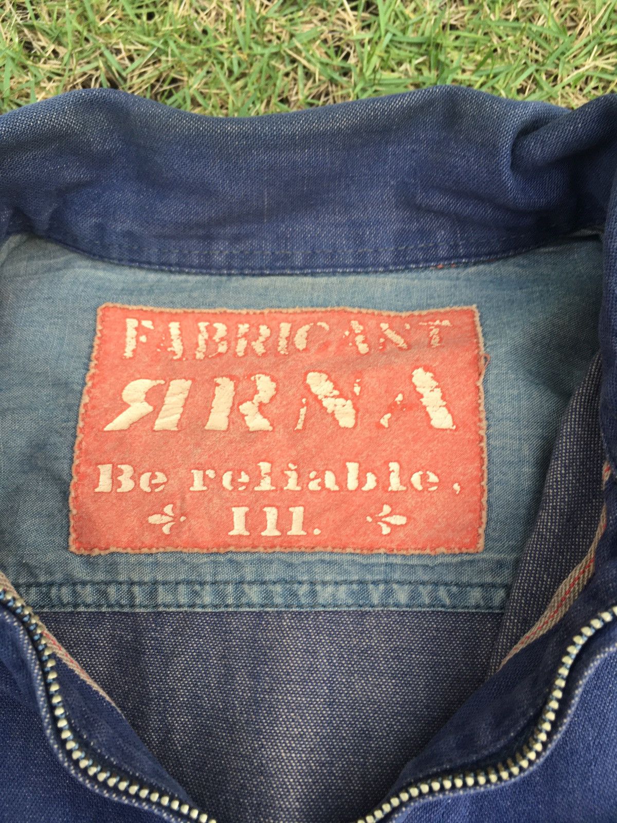 Japanese Brand × Vintage Vintage RNA Inc Selvedge Denim Jacket Size US L / EU 52-54 / 3 - 4 Thumbnail