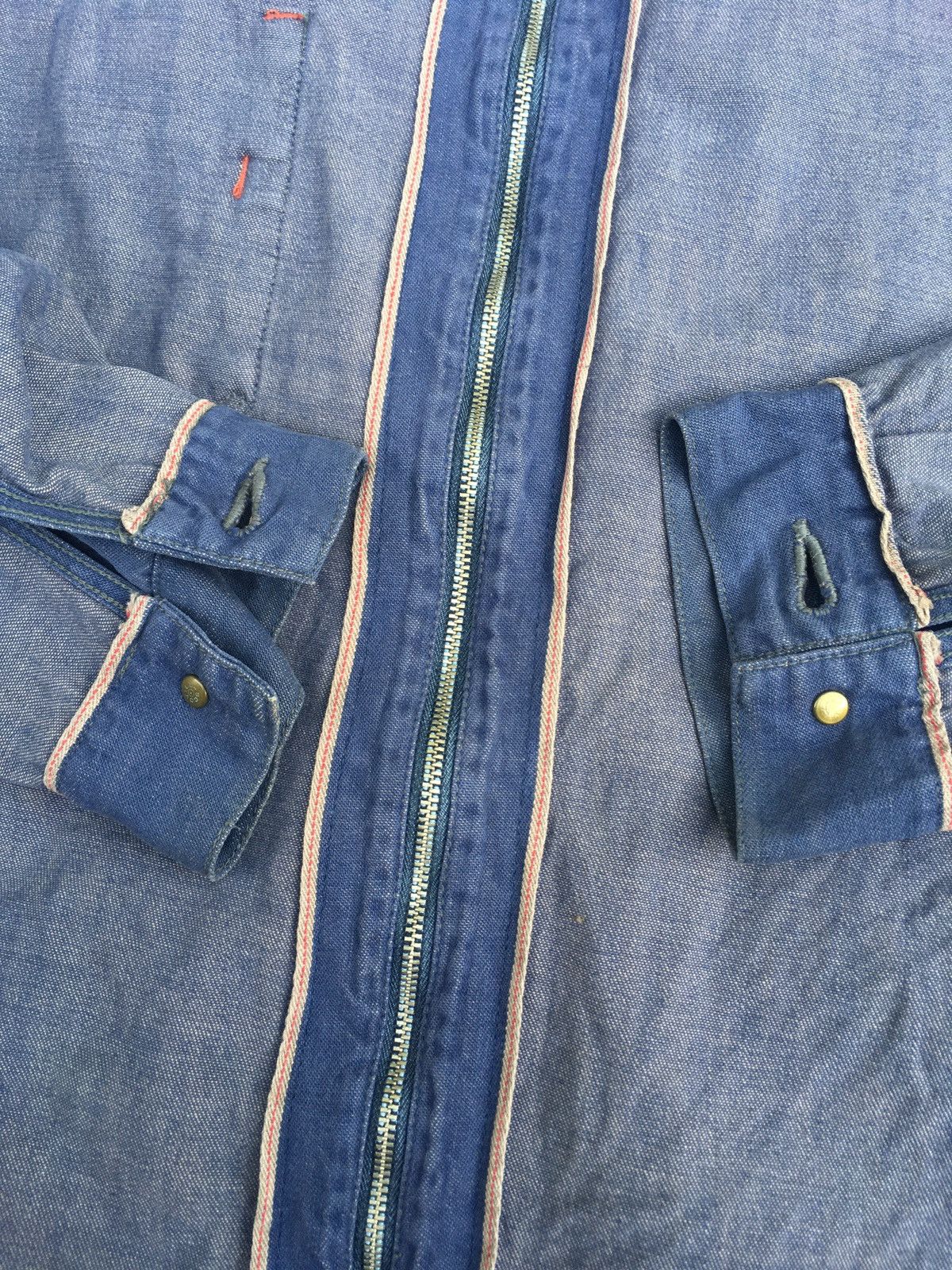 Japanese Brand × Vintage Vintage RNA Inc Selvedge Denim Jacket Size US L / EU 52-54 / 3 - 11 Thumbnail