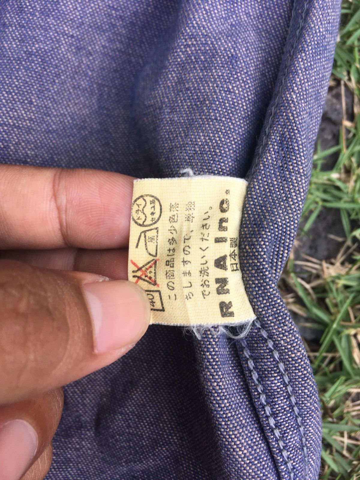 Japanese Brand × Vintage Vintage RNA Inc Selvedge Denim Jacket Size US L / EU 52-54 / 3 - 6 Thumbnail