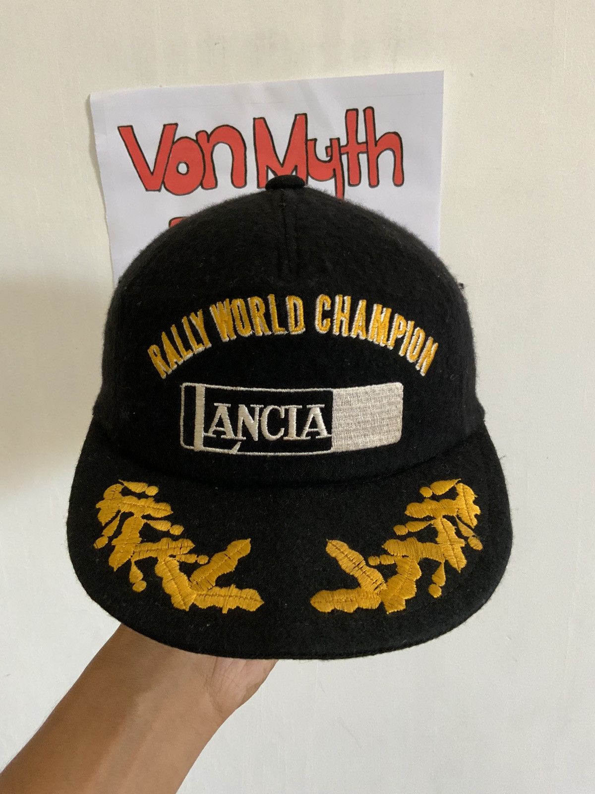 Vintage Vintage Lancia Rally World Champion Fur Hat Size ONE SIZE - 1 Thumbnail