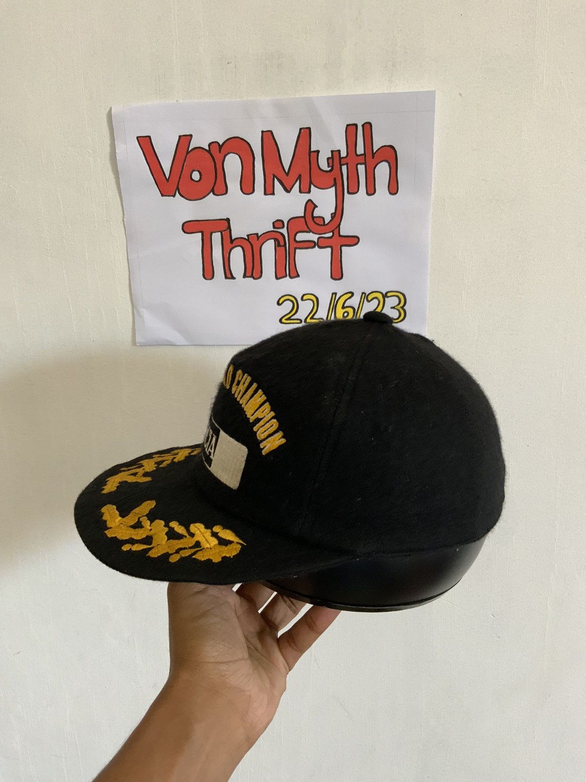 Vintage Vintage Lancia Rally World Champion Fur Hat Size ONE SIZE - 3 Thumbnail