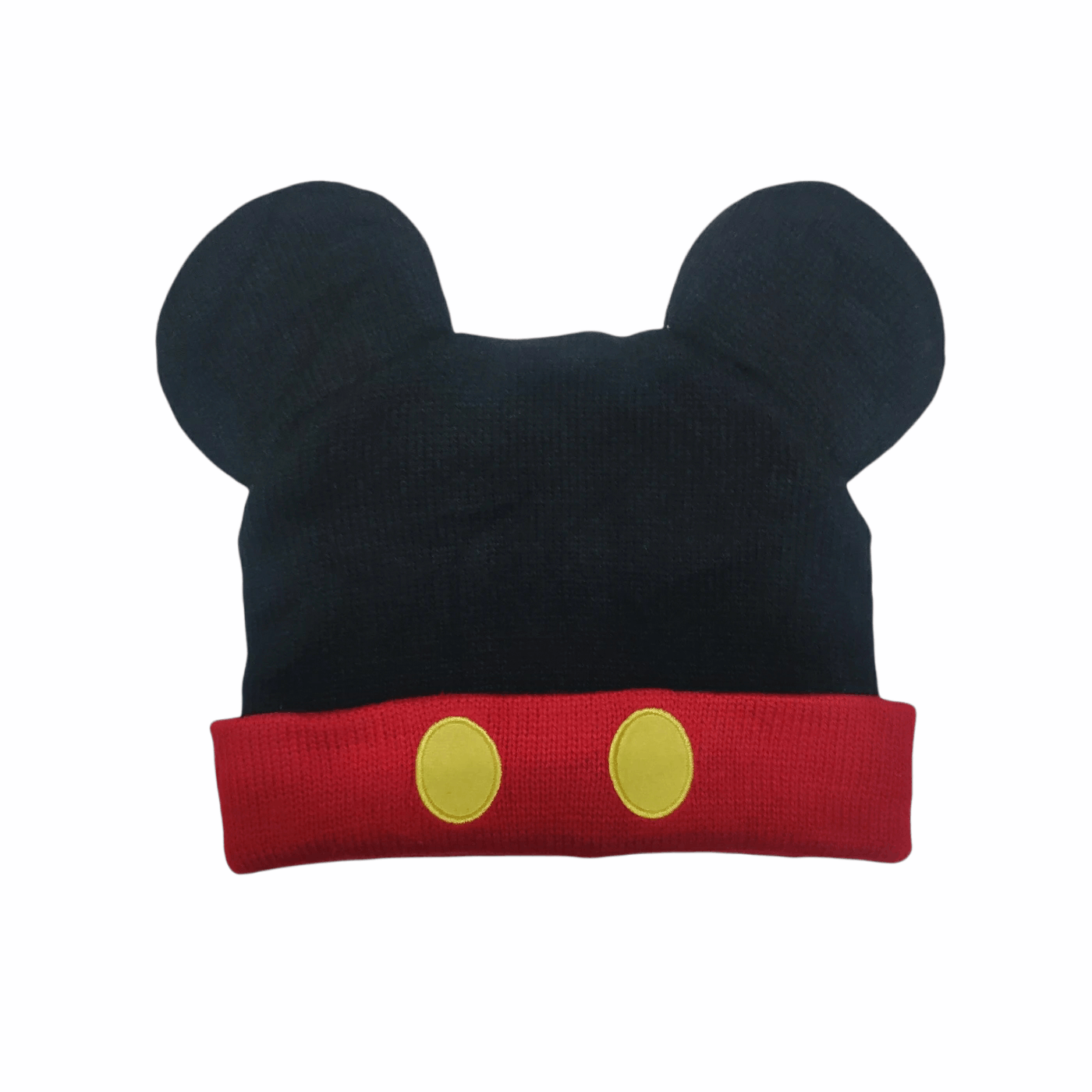 image of Disney x Mickey Mouse Steal Vintage Mickey Mouse Beanie Hats Bunny Horn in Black/Red, Men's