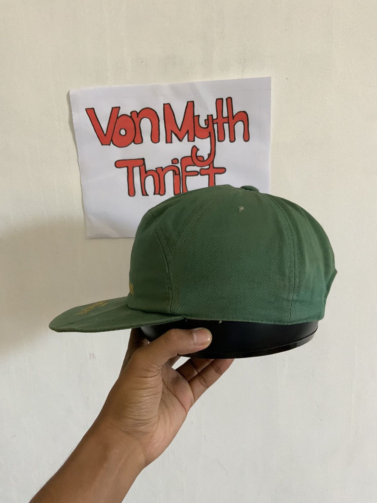 Japanese Brand Vintage Team Lotus x Hitachi Japan Fade Racing Hat Size ONE SIZE - 4 Thumbnail