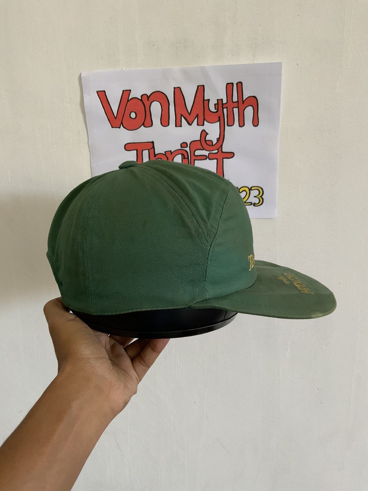 Japanese Brand Vintage Team Lotus x Hitachi Japan Fade Racing Hat Size ONE SIZE - 6 Thumbnail