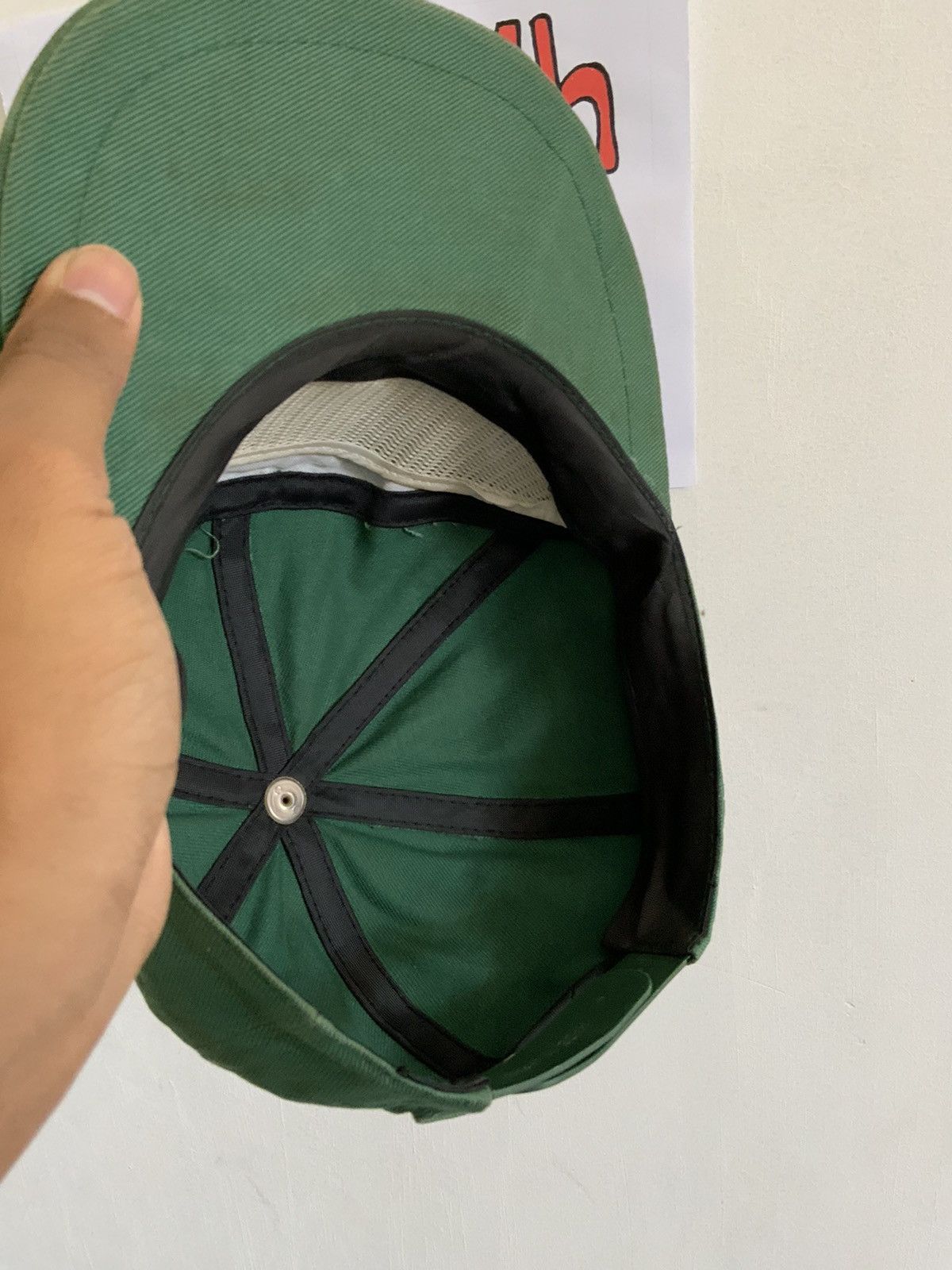 Japanese Brand Vintage Team Lotus x Hitachi Japan Fade Racing Hat Size ONE SIZE - 10 Thumbnail