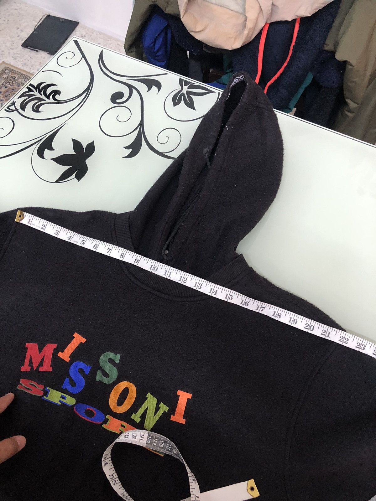 Missoni Vintage Missoni Sport Embroidery Logo Fleece Hoodie Size US L / EU 52-54 / 3 - 15 Thumbnail