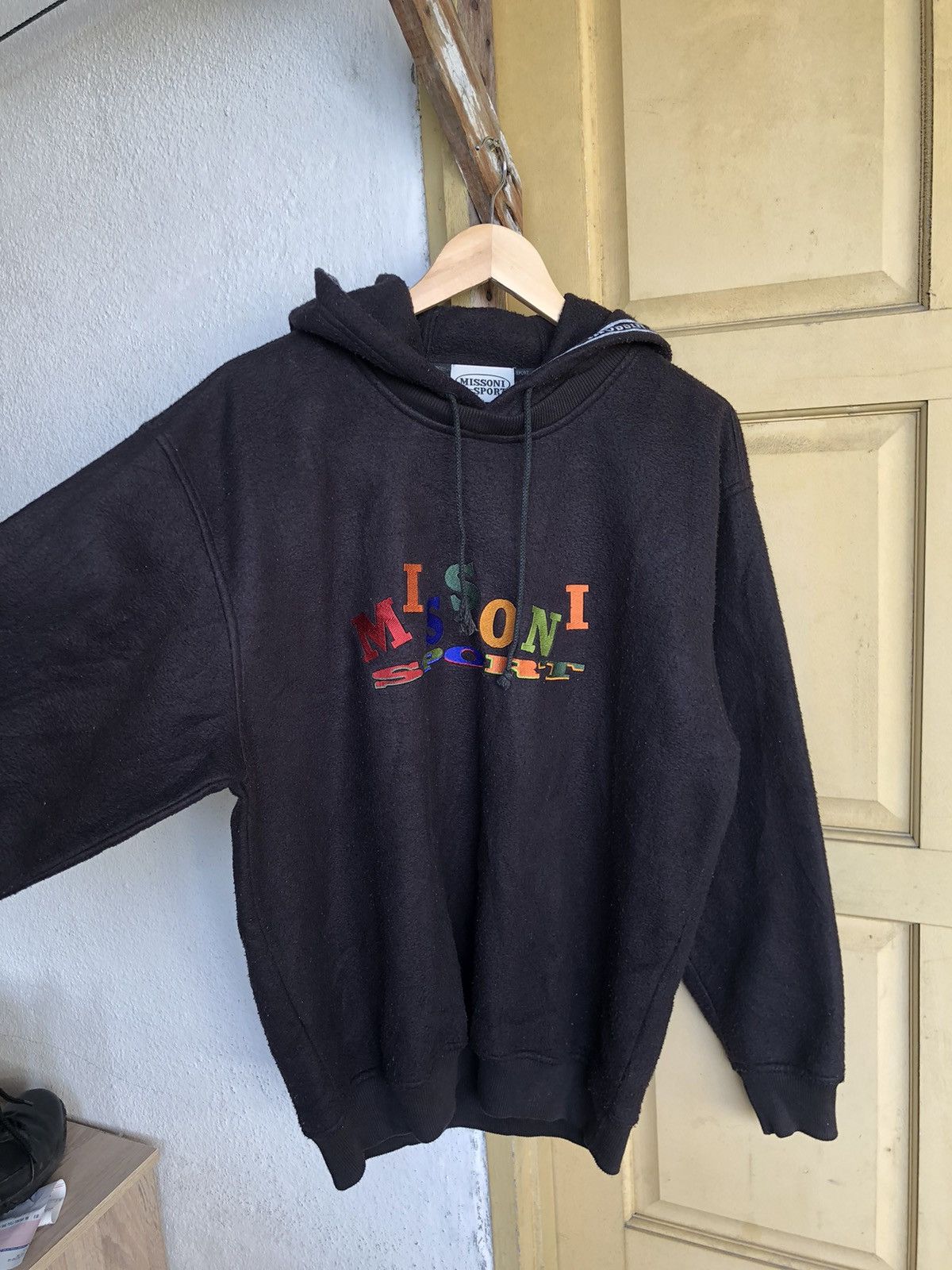 Missoni Vintage Missoni Sport Embroidery Logo Fleece Hoodie Size US L / EU 52-54 / 3 - 7 Thumbnail