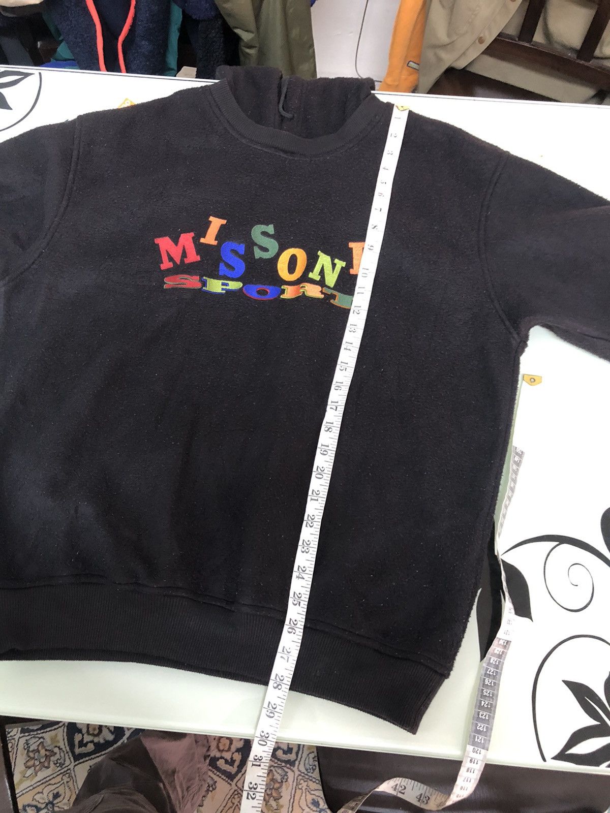 Missoni Vintage Missoni Sport Embroidery Logo Fleece Hoodie Size US L / EU 52-54 / 3 - 14 Thumbnail