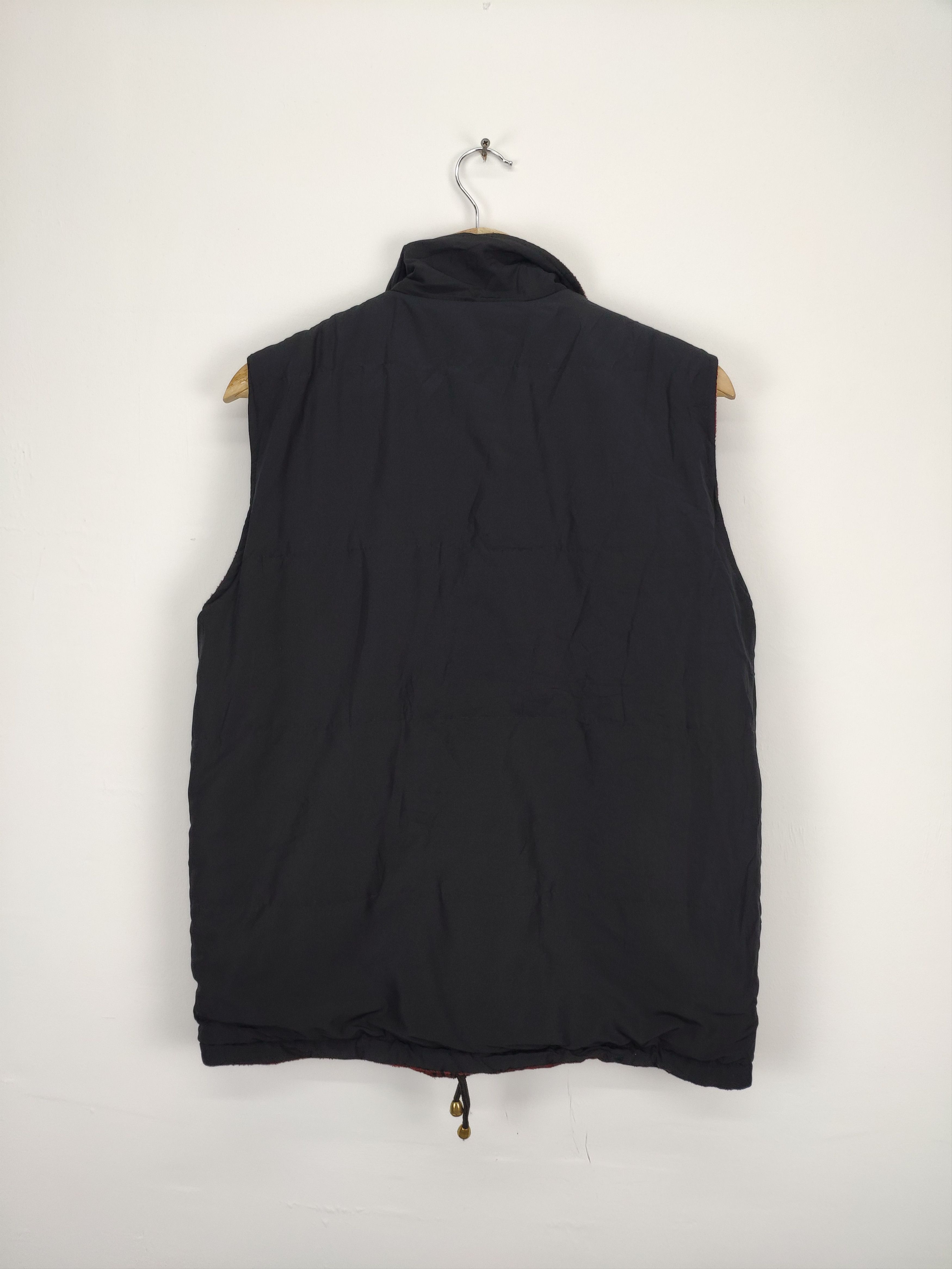 Japanese Brand × Vintage Vintage Fleece Vest Fullprint Reversible by Elegance Size M / US 6-8 / IT 42-44 - 8 Thumbnail