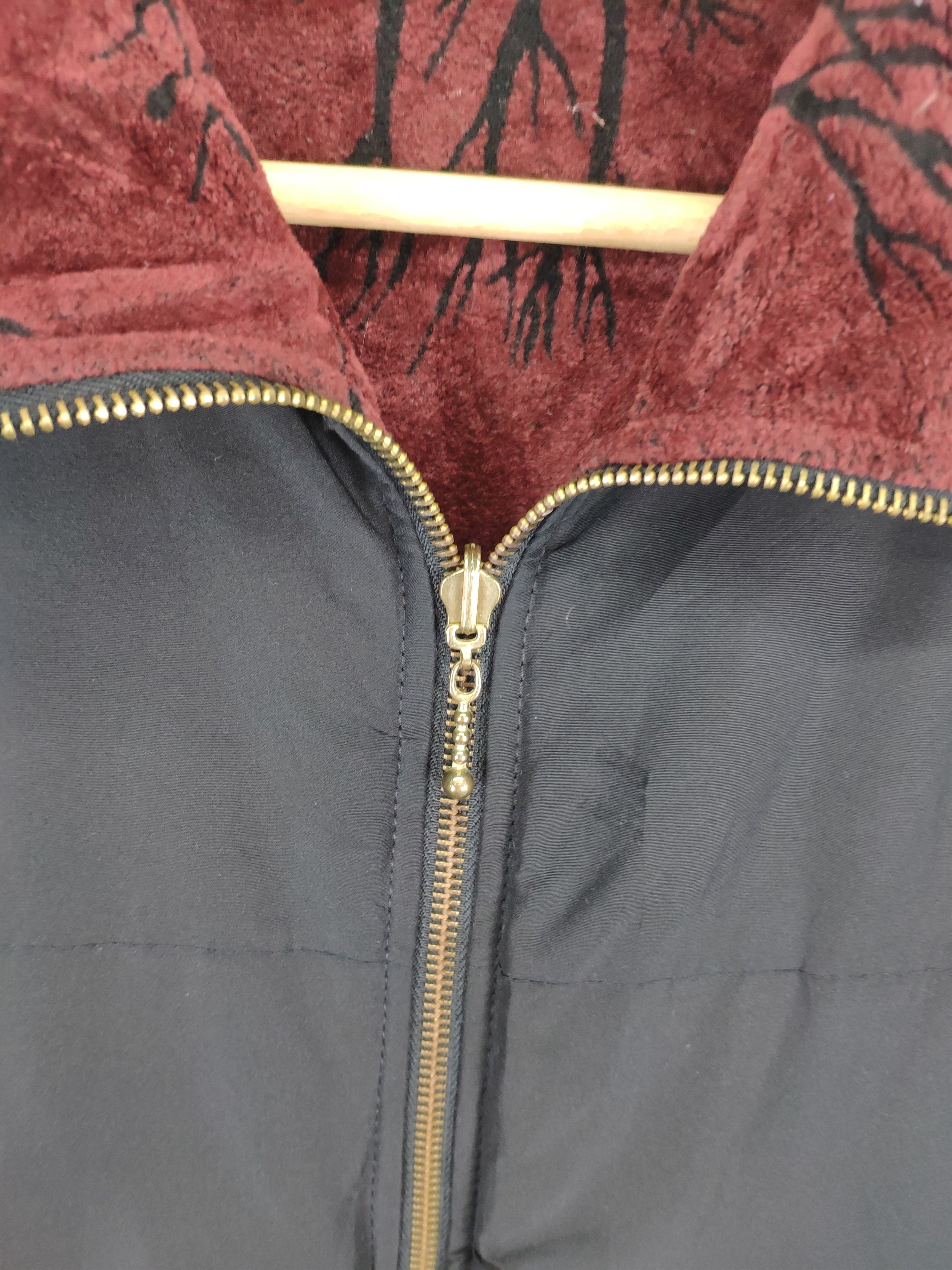 Japanese Brand × Vintage Vintage Fleece Vest Fullprint Reversible by Elegance Size M / US 6-8 / IT 42-44 - 12 Thumbnail