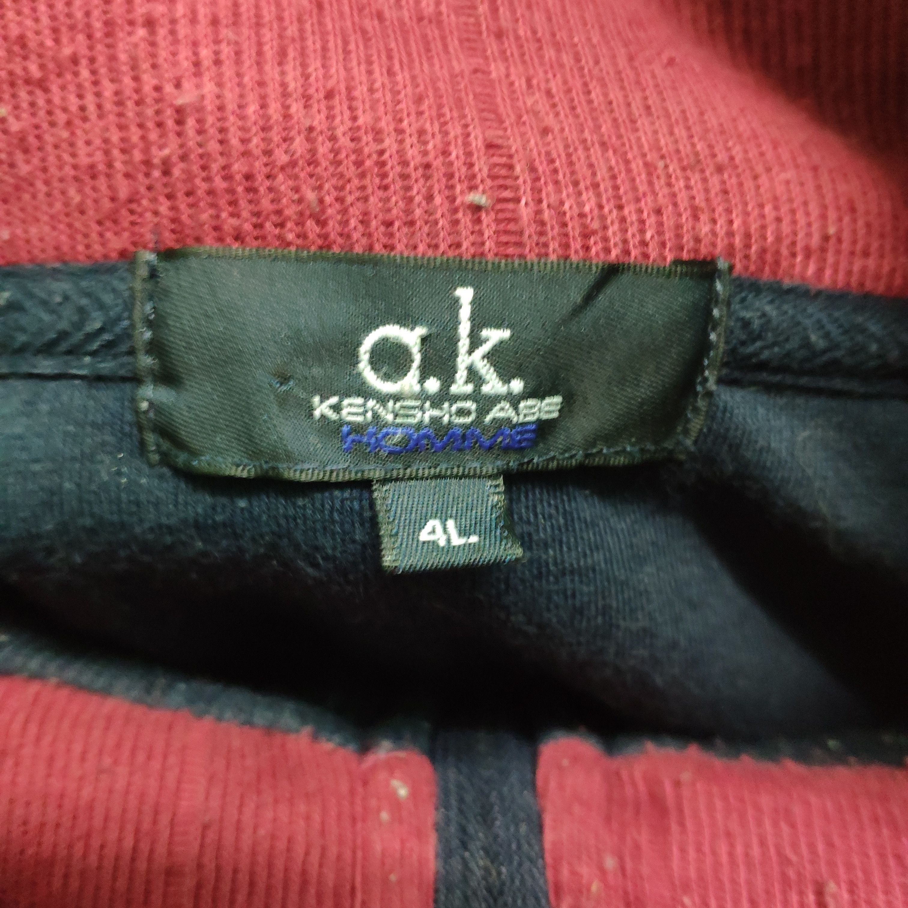 Japanese Brand × Kensho Abe × Vintage Steal 💥 Vintage Kensho Abe Homme Sweater PullOver Size US L / EU 52-54 / 3 - 3 Thumbnail