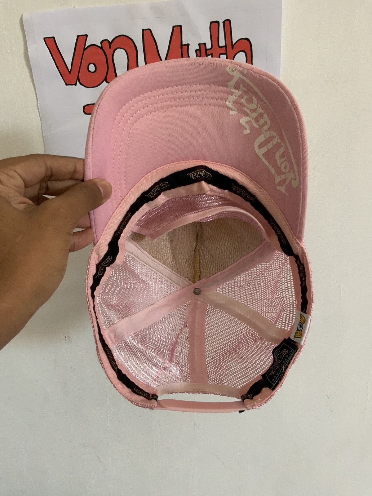 Von Dutch Vintage Von Dutch Flying Eyeball Trucker Hat Size ONE SIZE - 8 Thumbnail