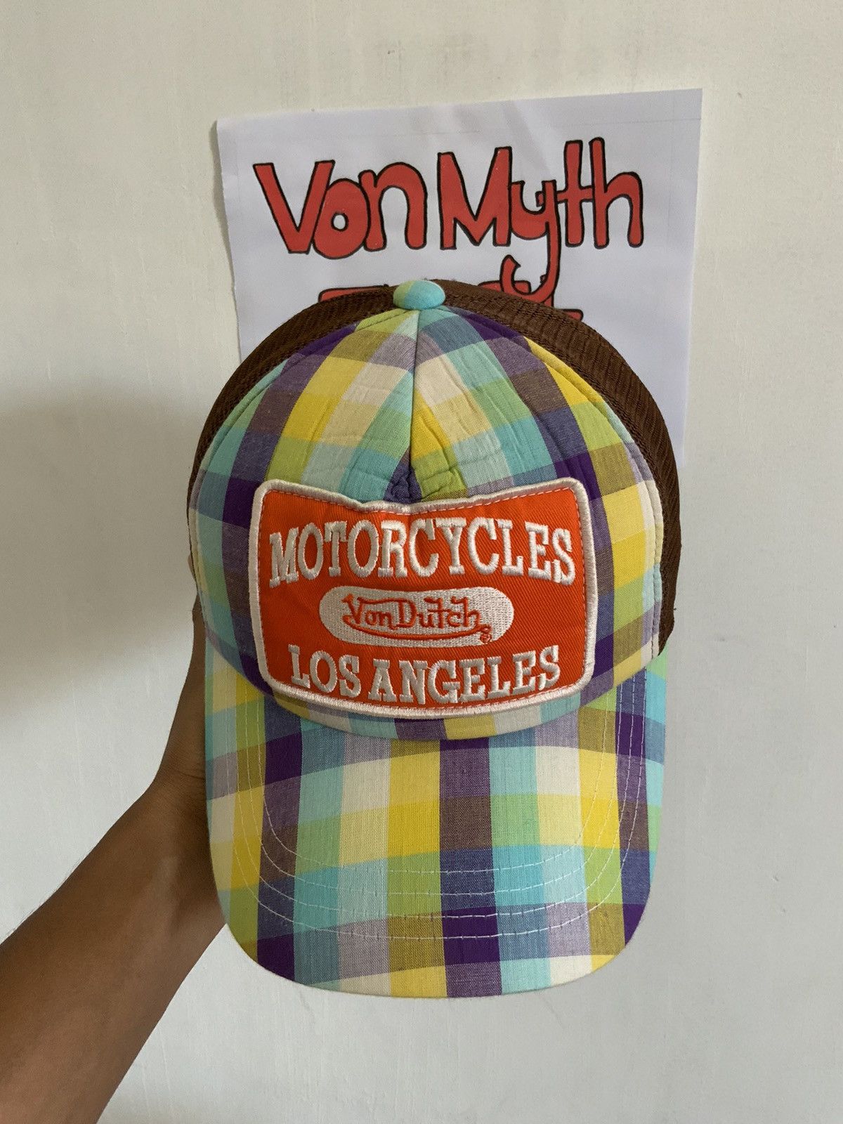 Von Dutch Von Dutch Big Patches Trucker Hat Size ONE SIZE - 6 Thumbnail