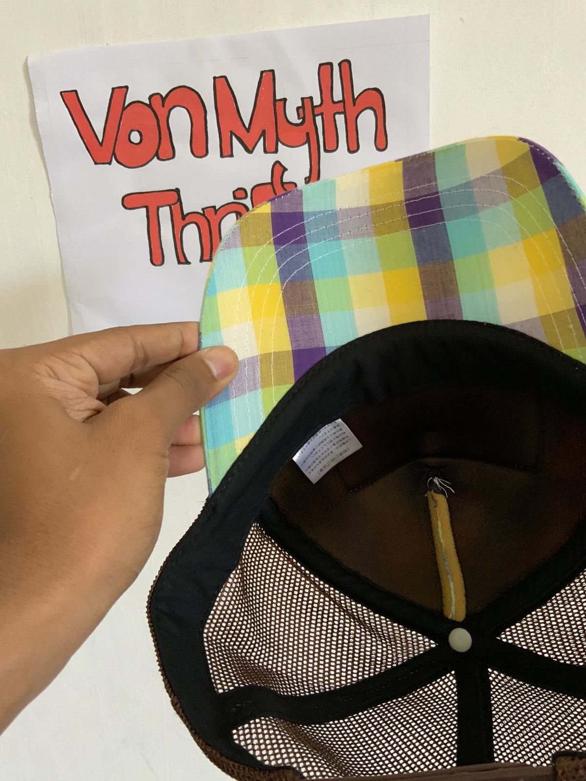 Von Dutch Von Dutch Big Patches Trucker Hat Size ONE SIZE - 11 Thumbnail