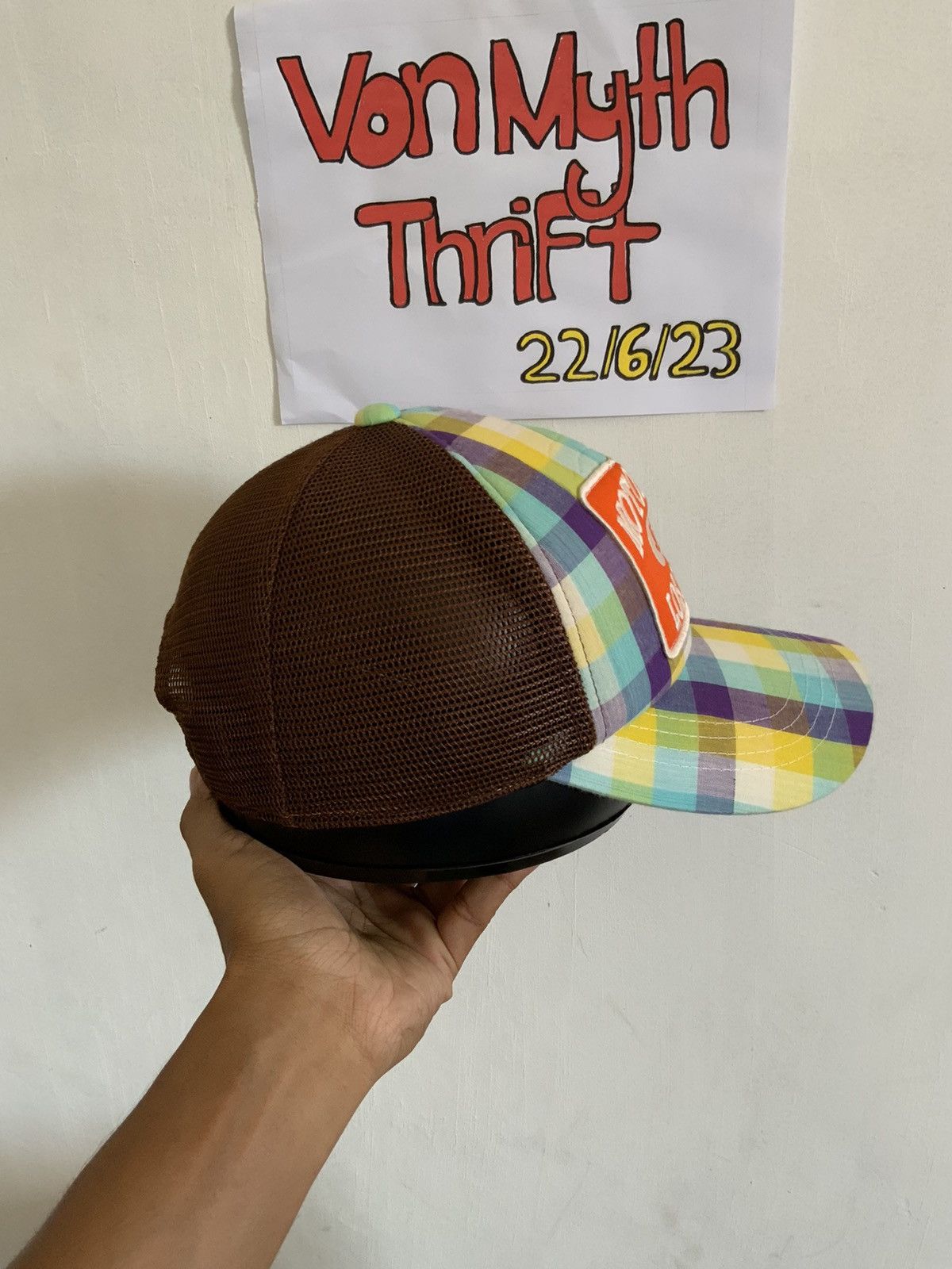 Von Dutch Von Dutch Big Patches Trucker Hat Size ONE SIZE - 5 Thumbnail