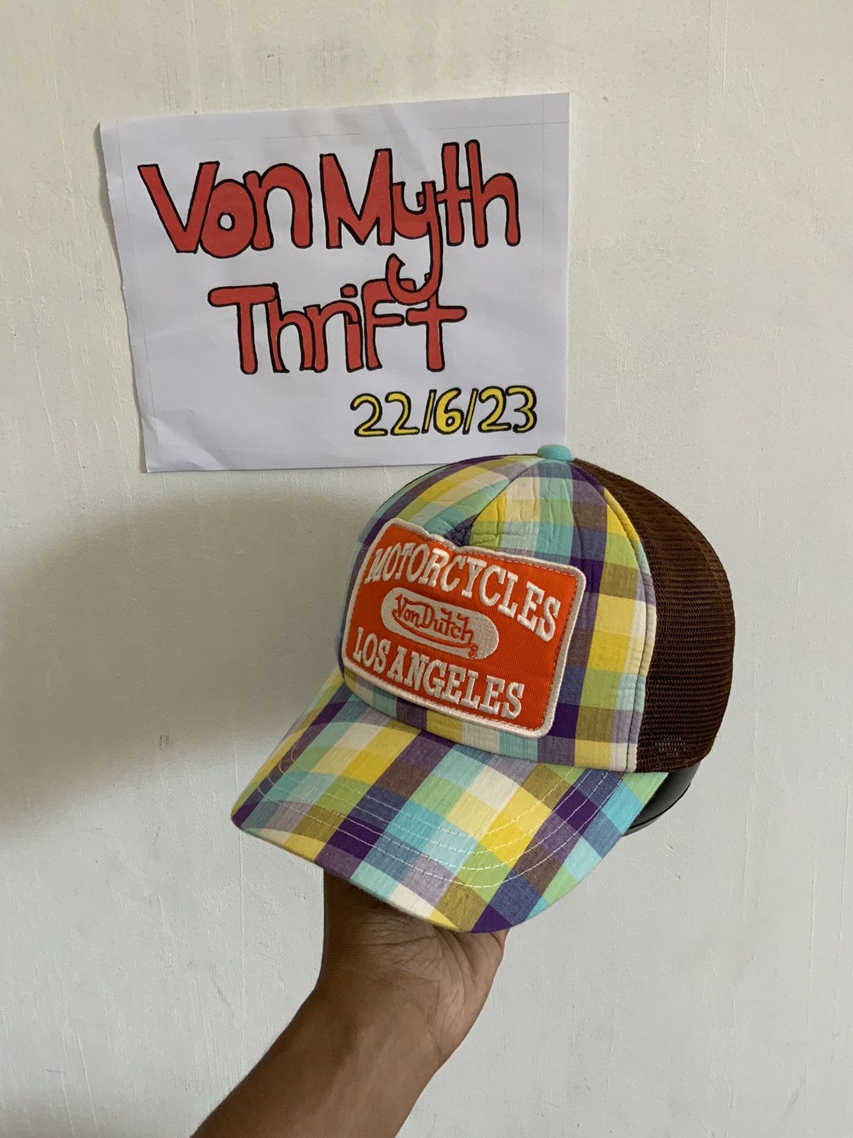 Von Dutch Von Dutch Big Patches Trucker Hat Size ONE SIZE - 2 Thumbnail