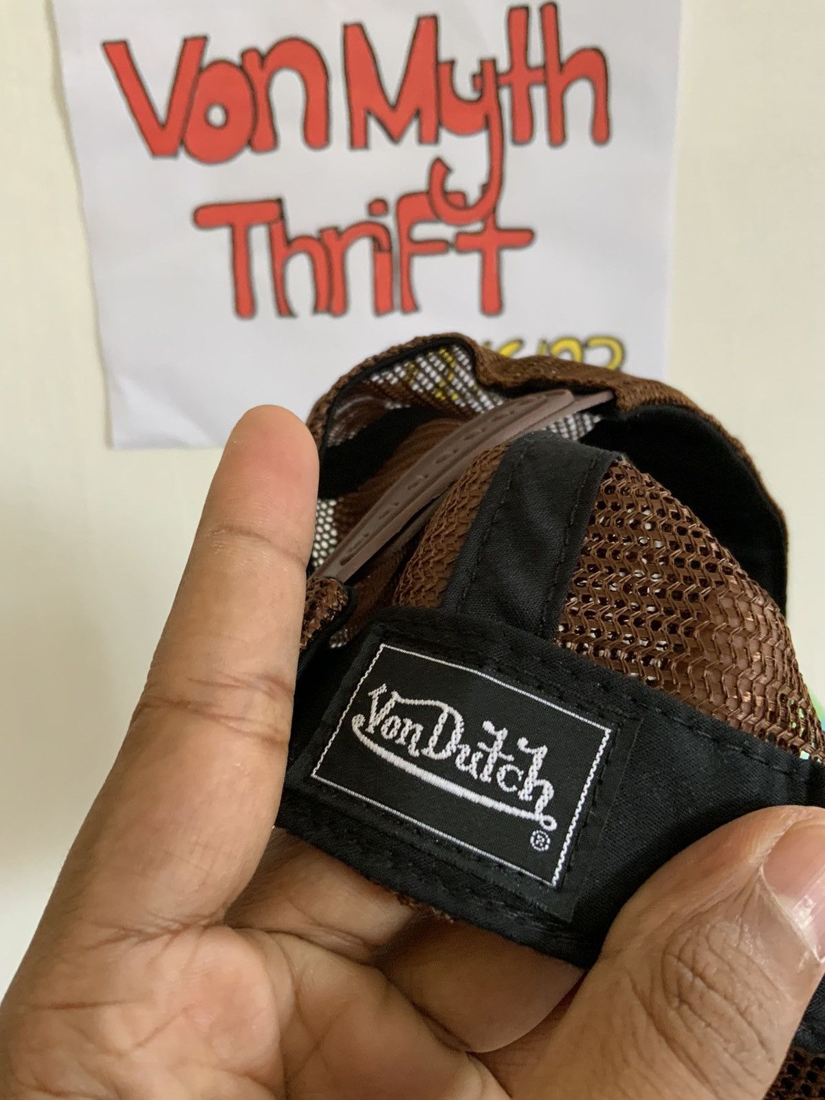 Von Dutch Von Dutch Big Patches Trucker Hat Size ONE SIZE - 15 Thumbnail