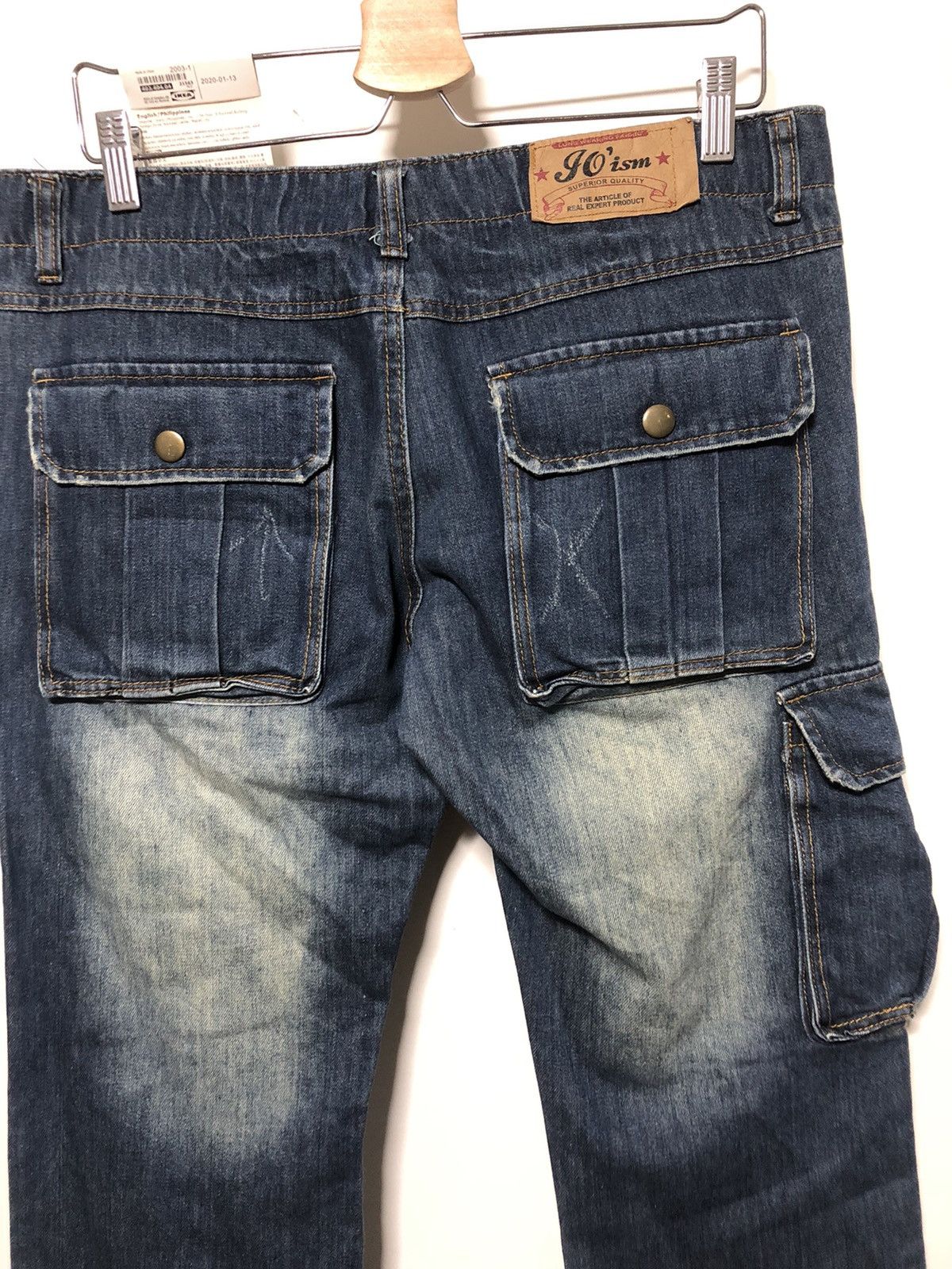 Designer × Japanese Brand Japanese Brand JO’ism Bondage Multipocket Cargo Jeans Size US 34 / EU 50 - 6 Thumbnail
