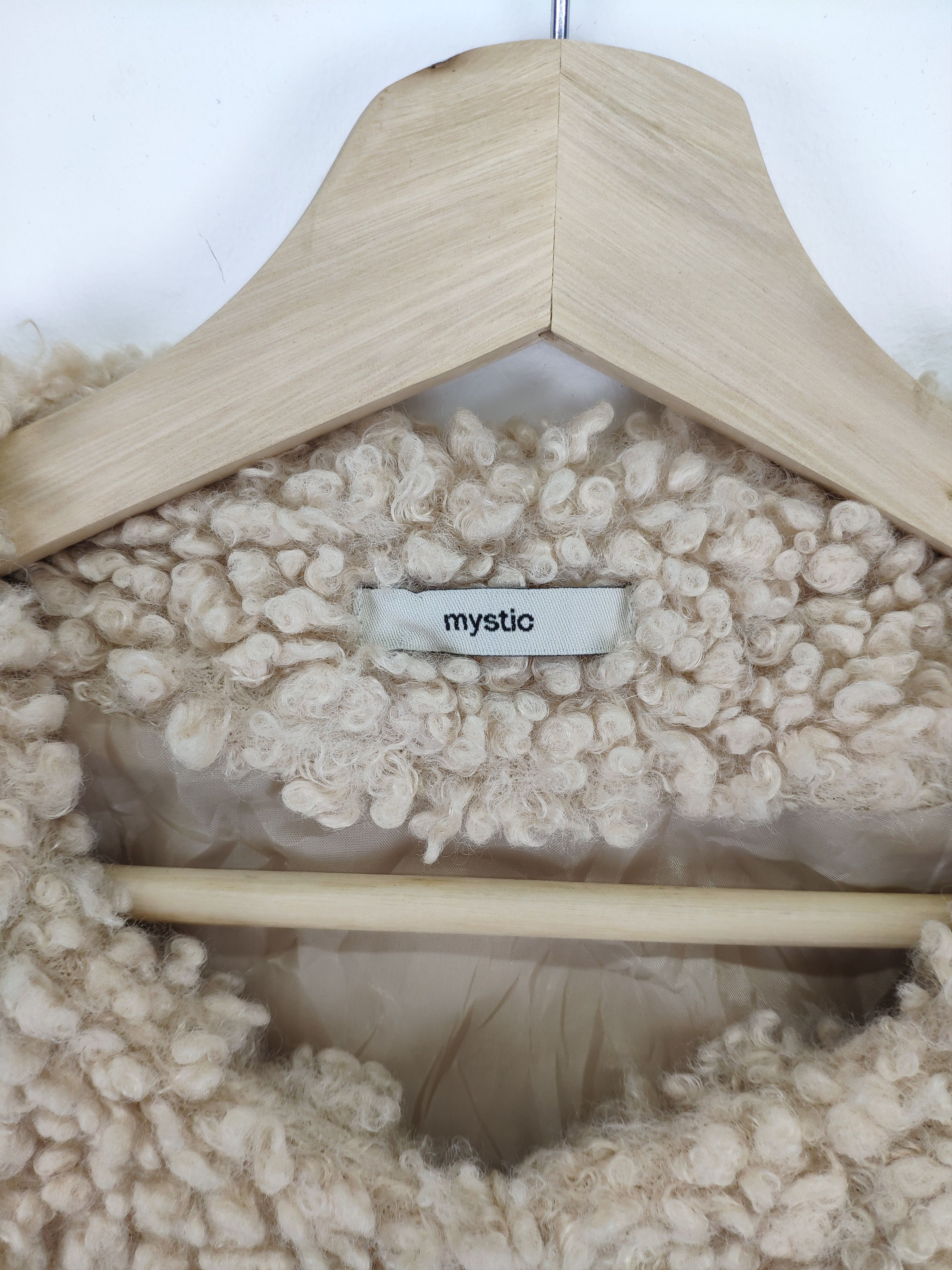 Japanese Brand Vintage Sherpa Jacket Cardigan by Mystic Size M / US 6-8 / IT 42-44 - 10 Thumbnail