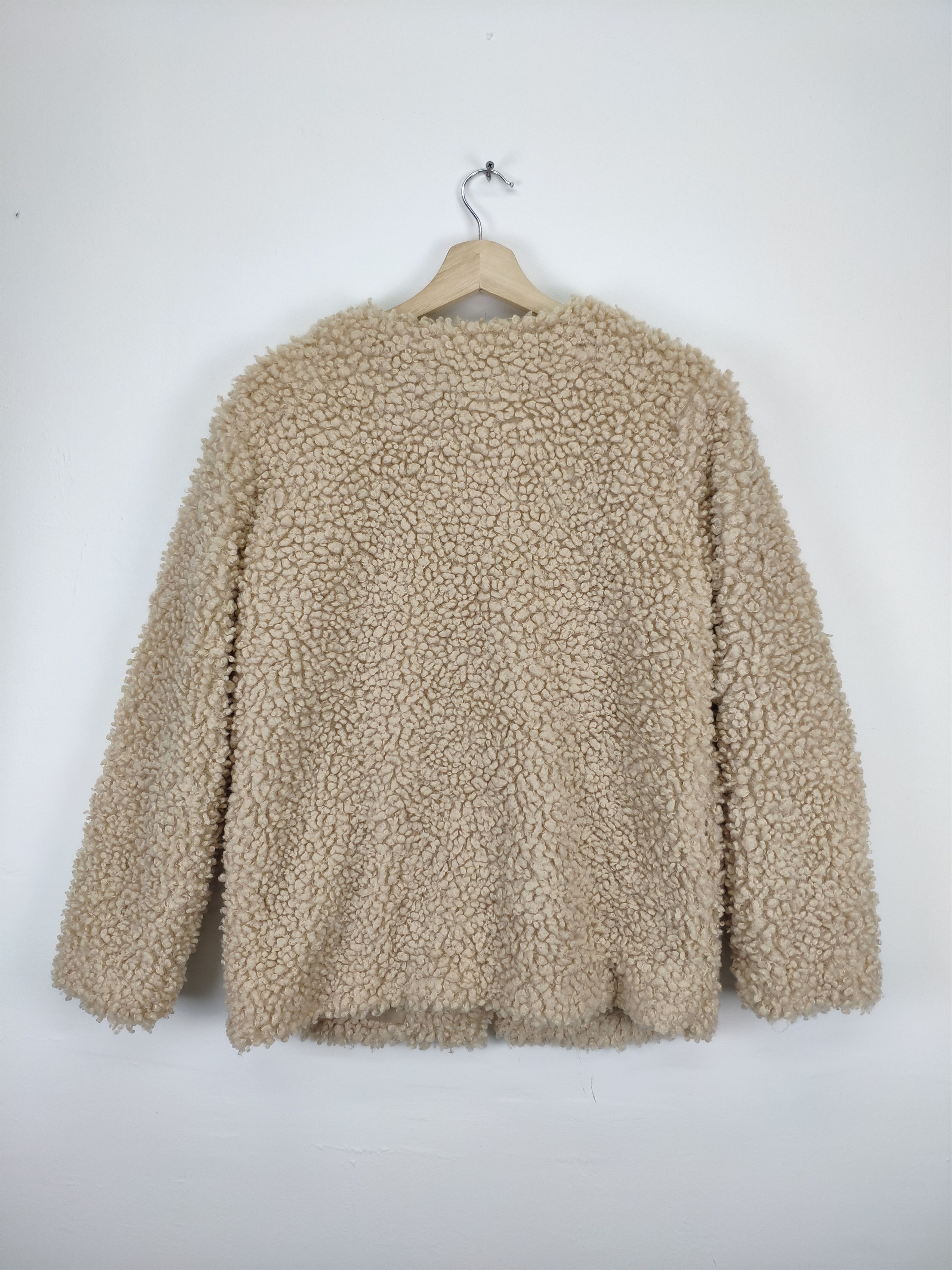 Japanese Brand Vintage Sherpa Jacket Cardigan by Mystic Size M / US 6-8 / IT 42-44 - 12 Thumbnail