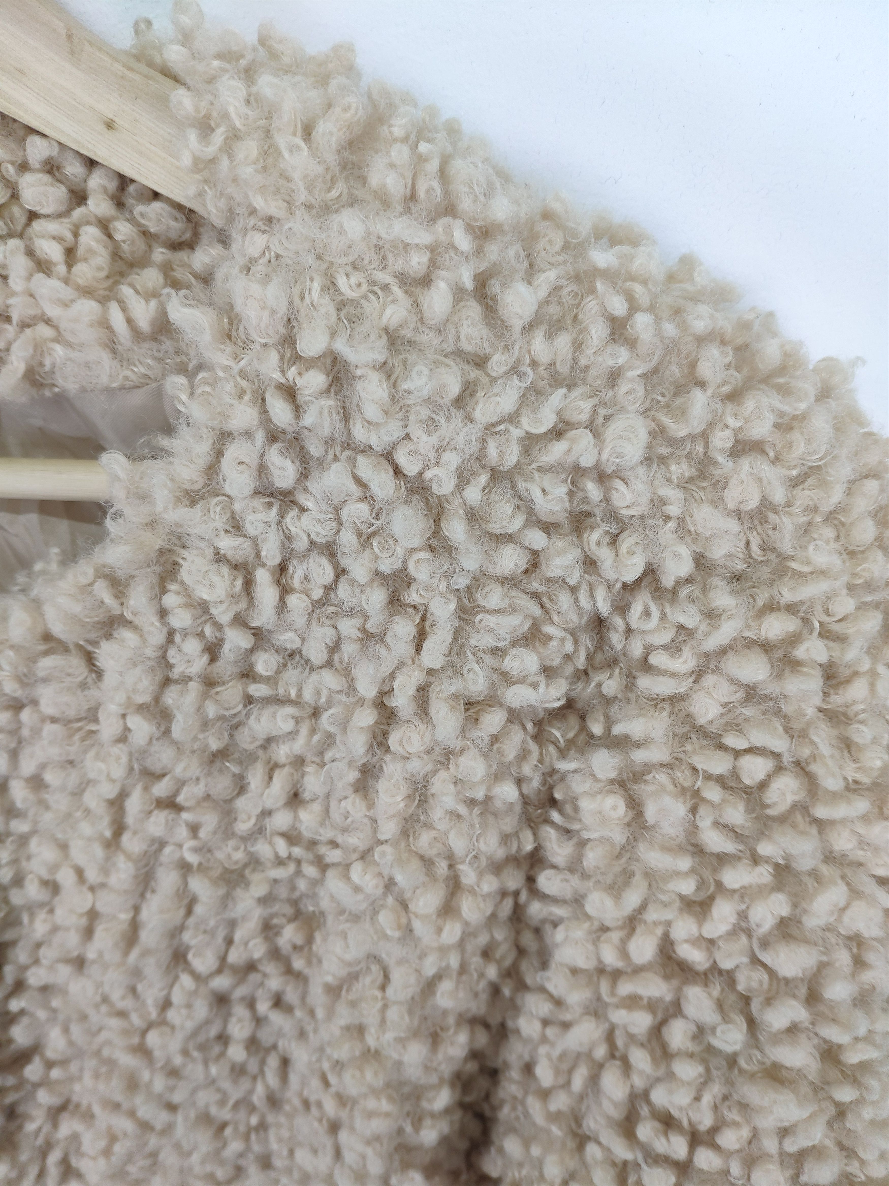 Japanese Brand Vintage Sherpa Jacket Cardigan by Mystic Size M / US 6-8 / IT 42-44 - 6 Thumbnail