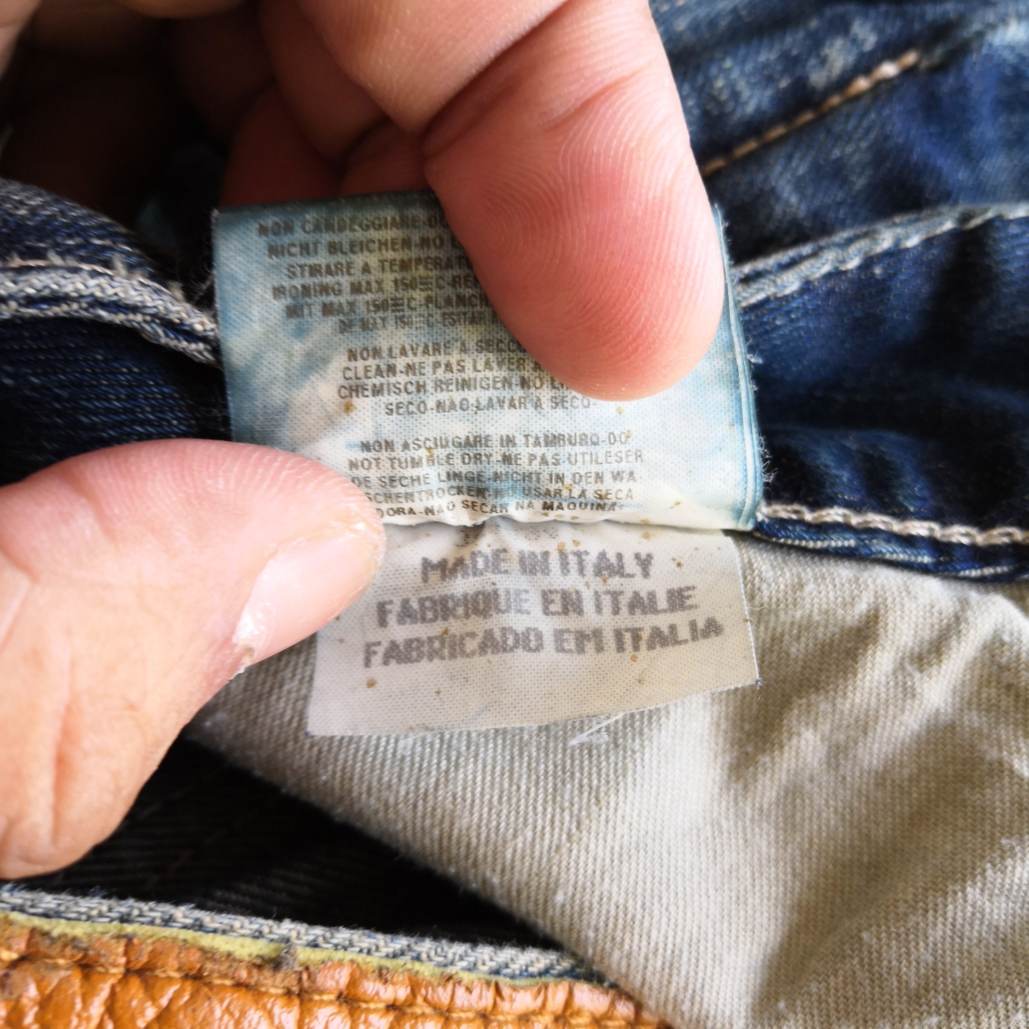 Japanese Brand Vintage Reply Selvedge Distresses Jeans Japanese Denim Size 28" / US 6 / IT 42 - 13 Thumbnail