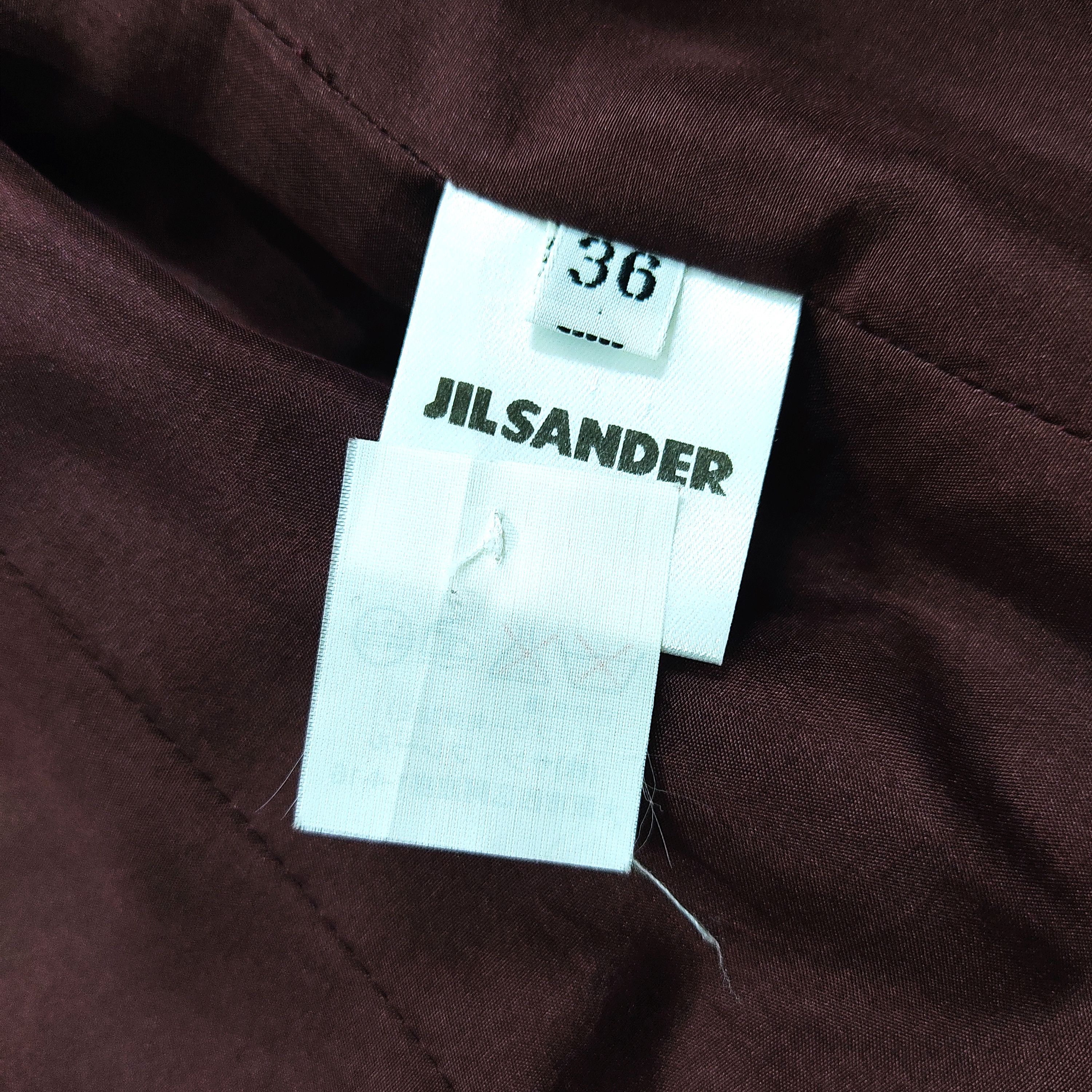 Designer × Jil Sander JIL SANDER Wool Silk Blazer Jacket Size S / US 4 / IT 40 - 12 Thumbnail