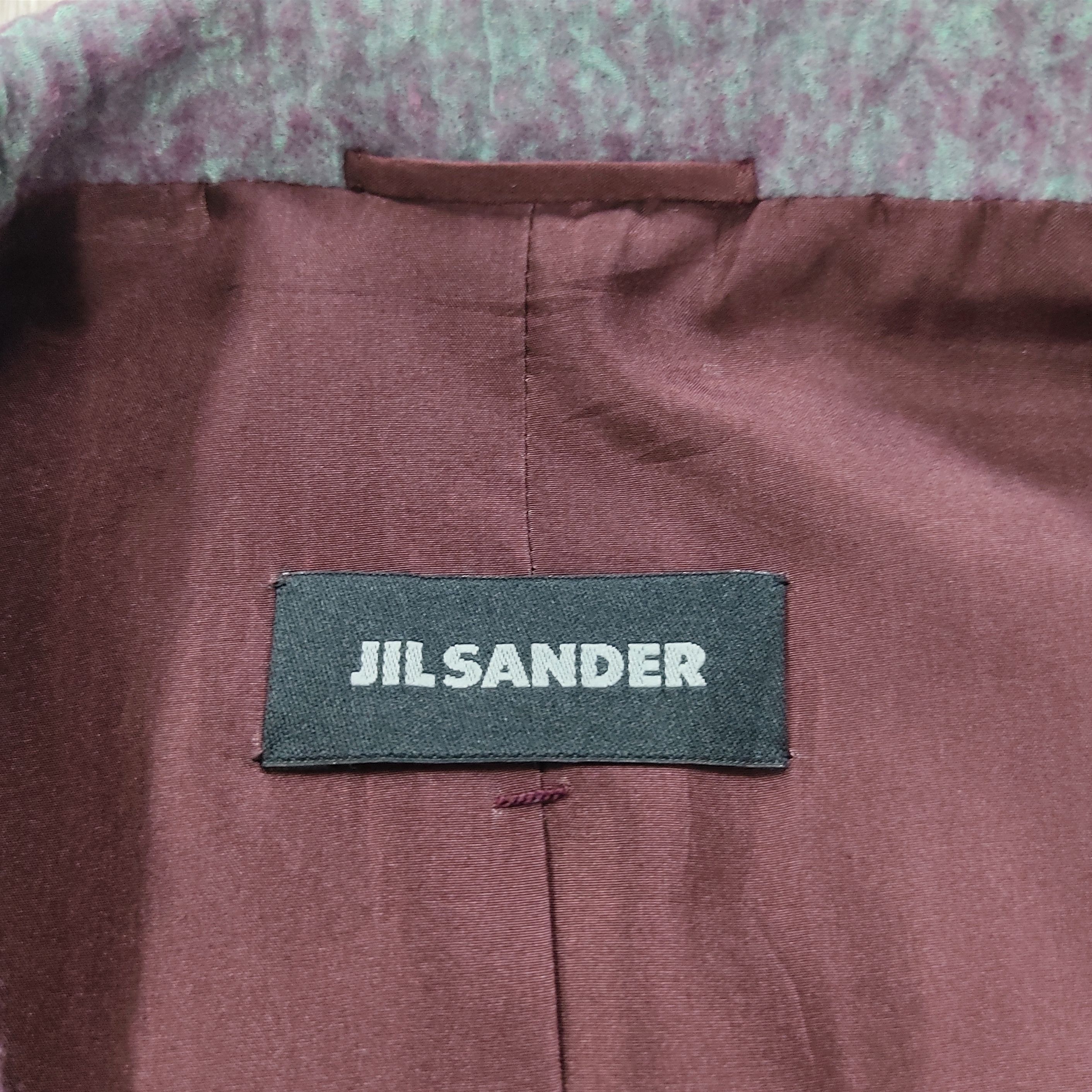 Designer × Jil Sander JIL SANDER Wool Silk Blazer Jacket Size S / US 4 / IT 40 - 7 Thumbnail