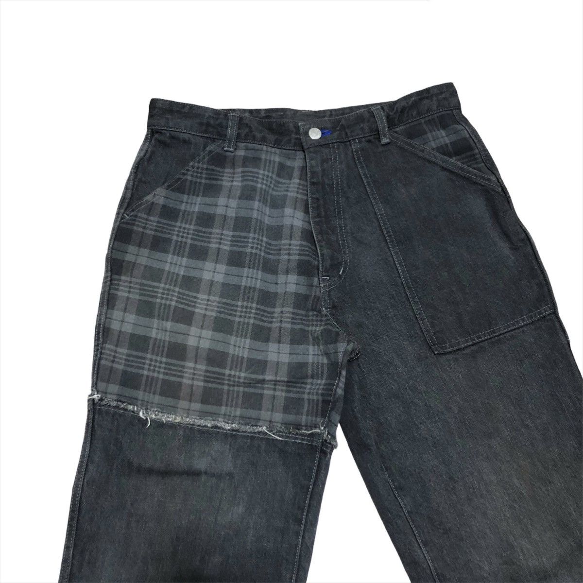Japanese Brand Japanese Brand Reconstructed Kapital Inspired Denim Jeans Size US 32 / EU 48 - 2 Thumbnail