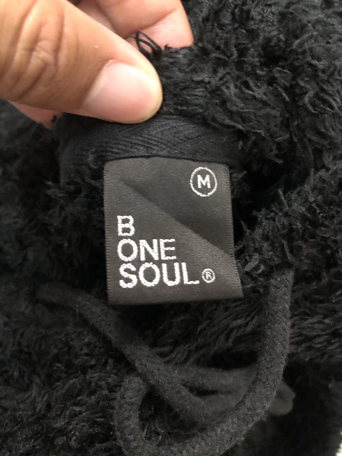 Japanese Brand Vintage B One Soul Big Logo Fleece Hoodie Sweatshirt Size US XL / EU 56 / 4 - 10 Thumbnail