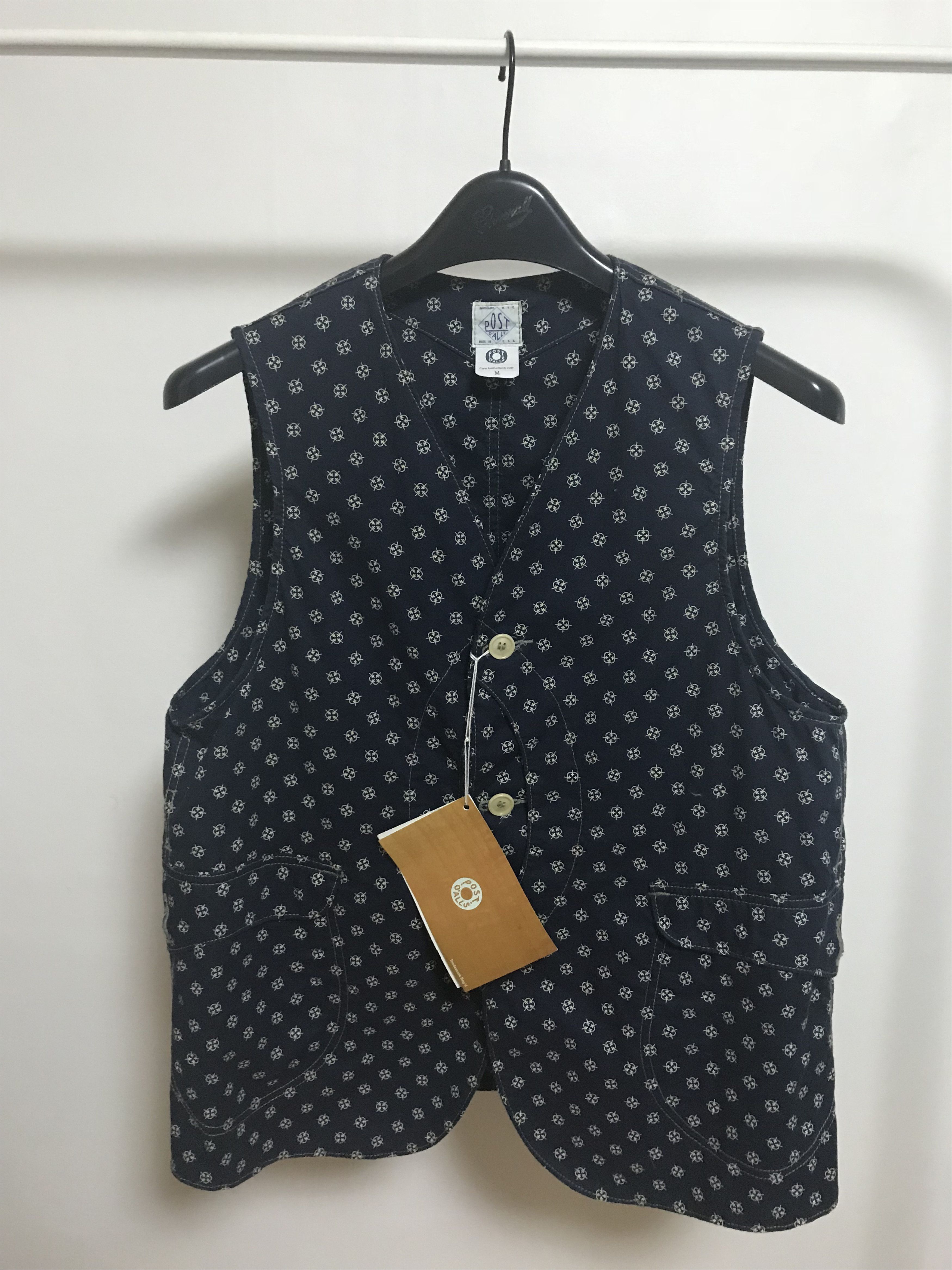 Post Overalls Royal Traveler Vest Calico Print | Grailed