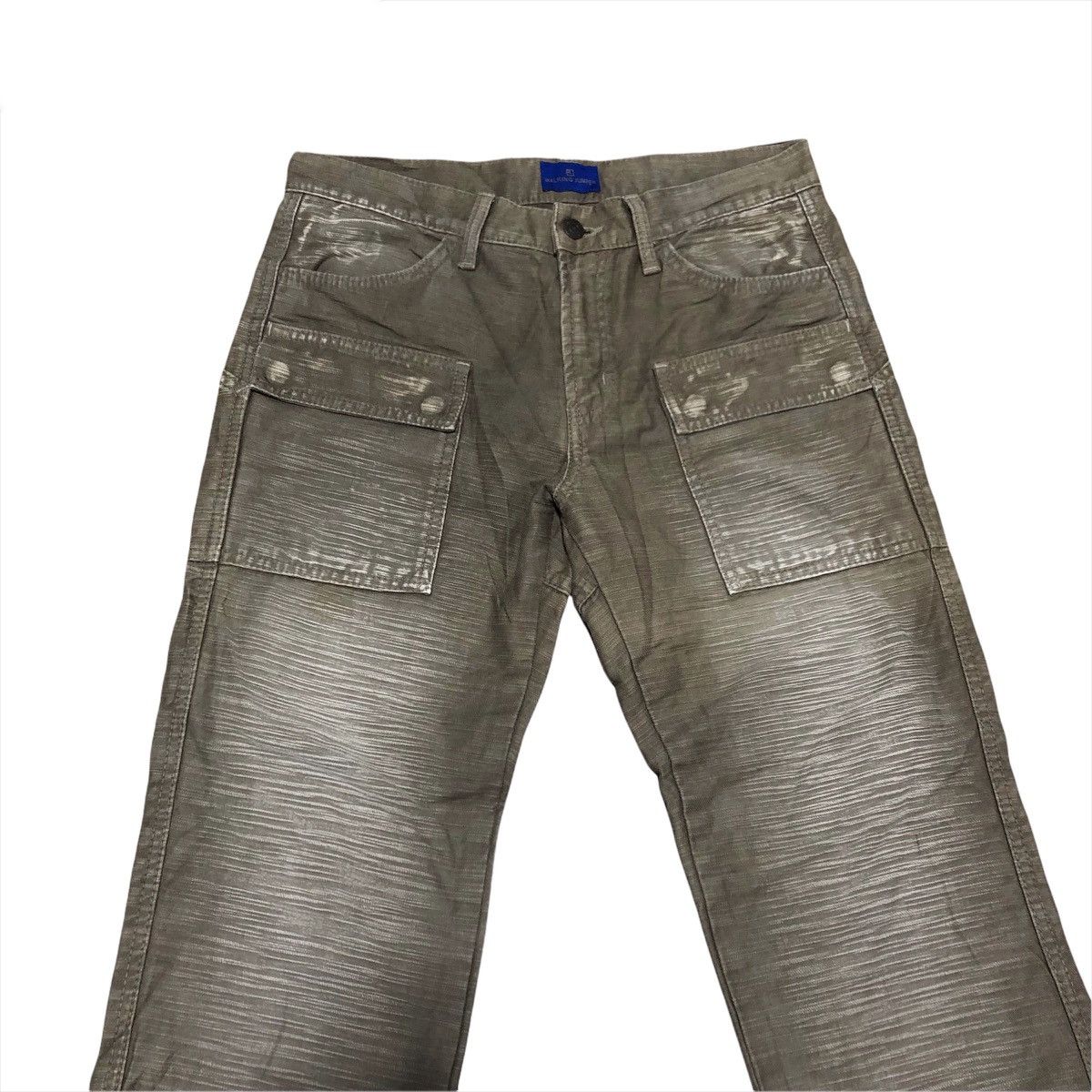 Designer Japanese Brand Multiple Pockets Duck Canvas Bush Pants Size US 31 - 2 Thumbnail
