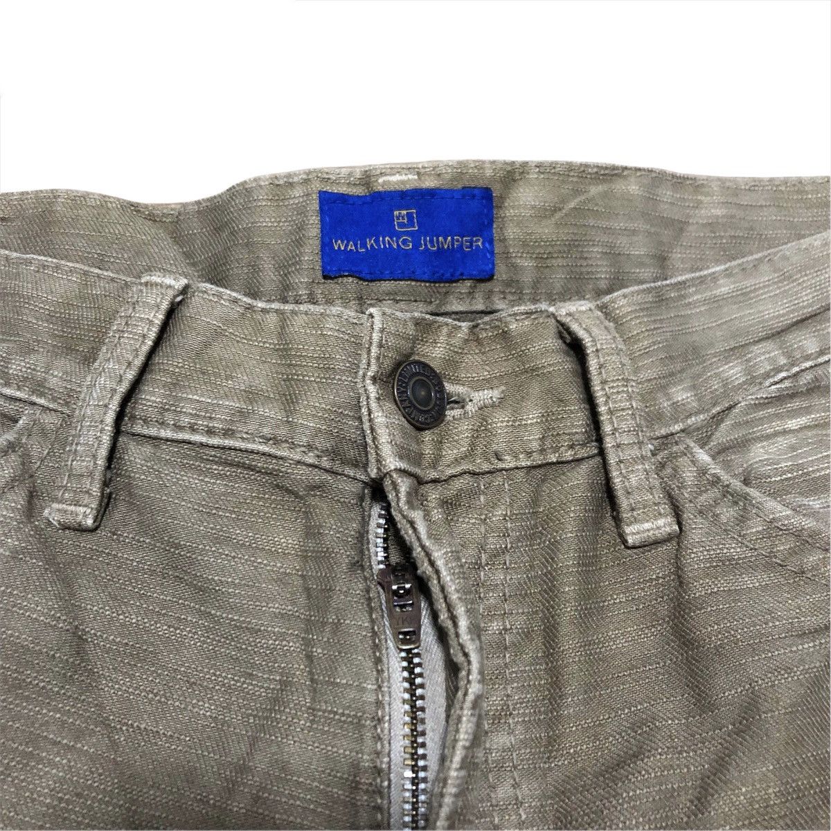 Designer Japanese Brand Multiple Pockets Duck Canvas Bush Pants Size US 31 - 6 Thumbnail