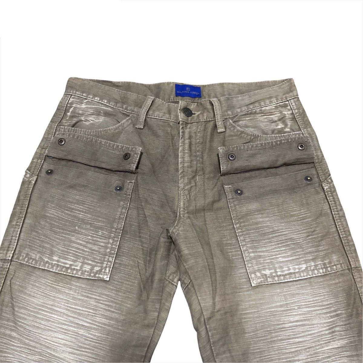 Designer Japanese Brand Multiple Pockets Duck Canvas Bush Pants Size US 31 - 4 Thumbnail