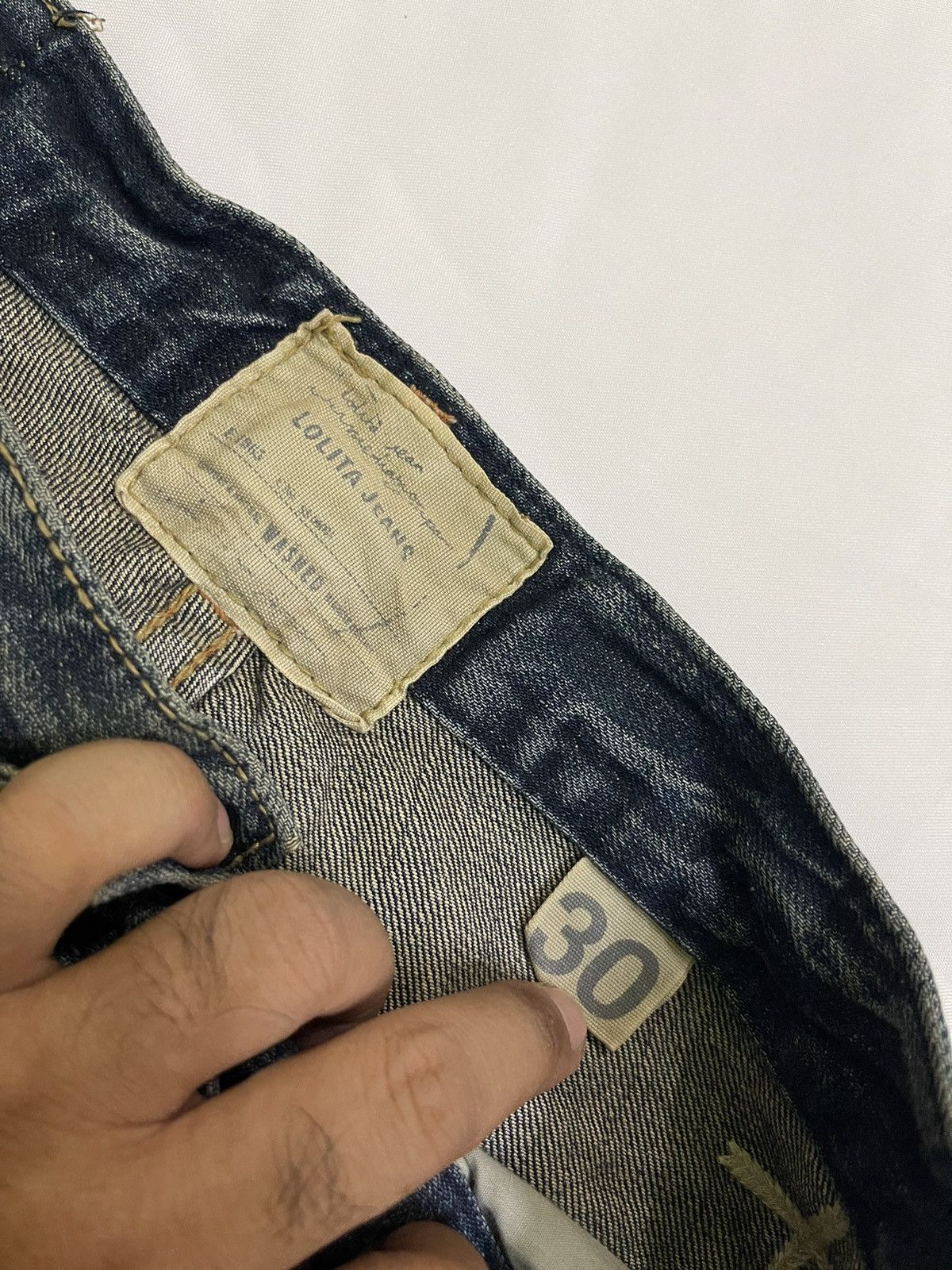 Japanese Brand VINTAGE LOLITA JEANS RARE DESIGN Size US 33 - 13 Thumbnail