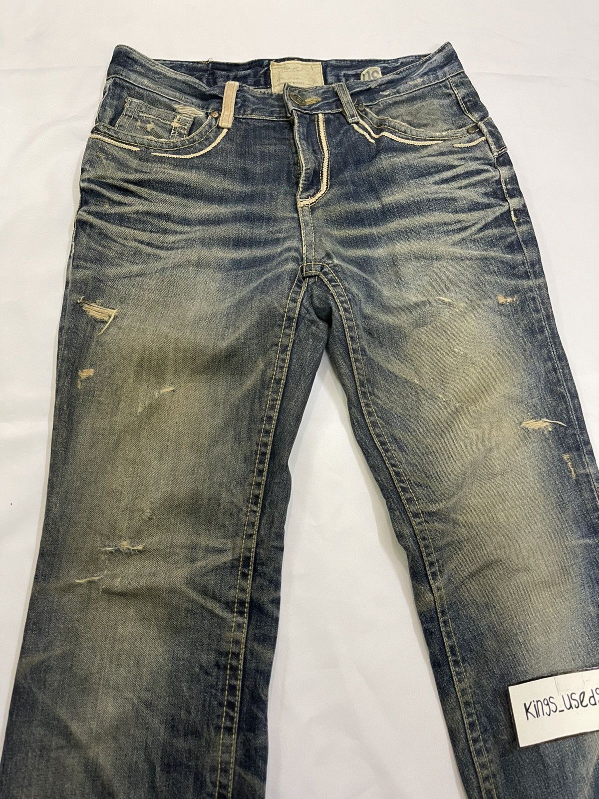 Japanese Brand VINTAGE LOLITA JEANS RARE DESIGN Size US 33 - 3 Thumbnail