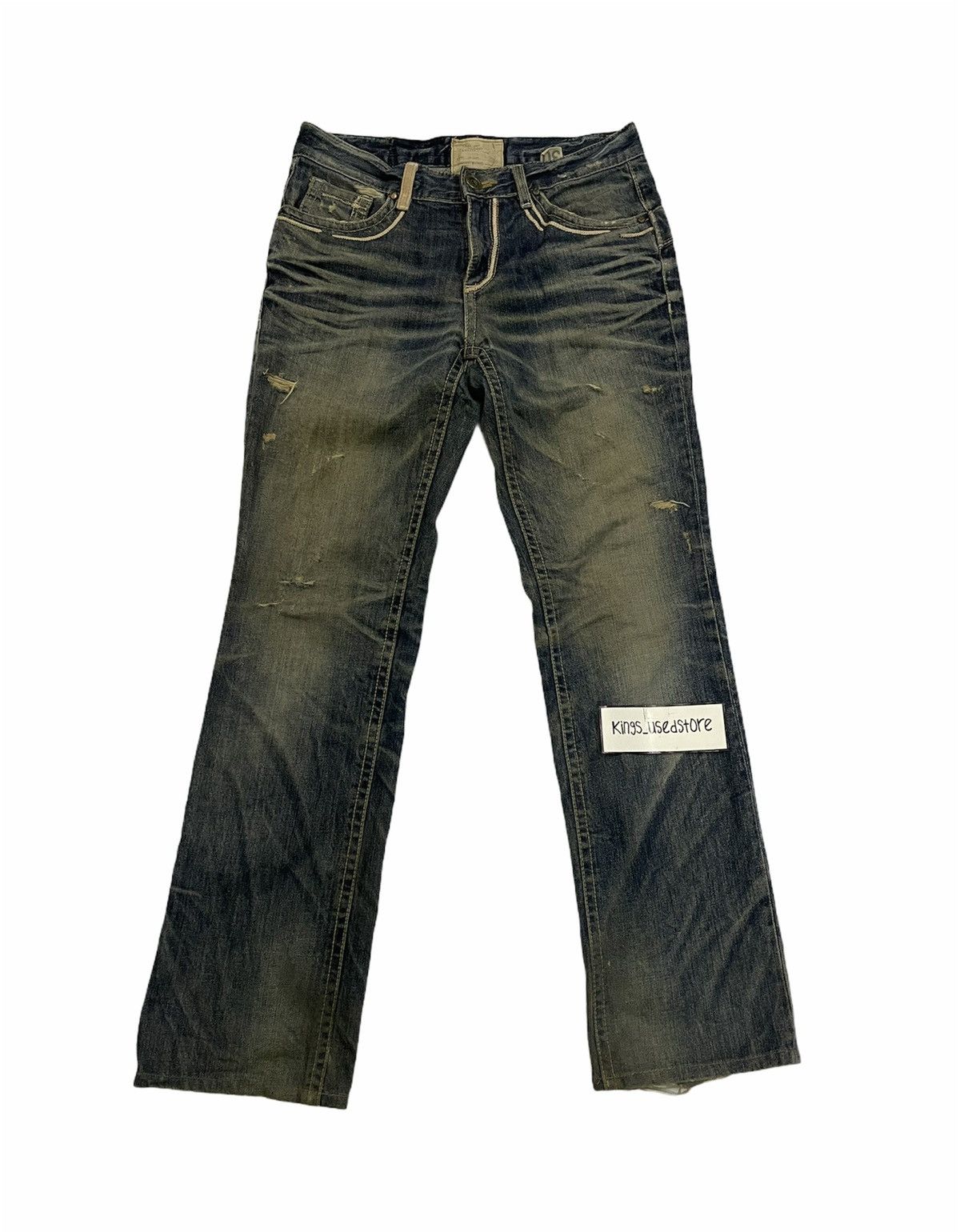 Japanese Brand VINTAGE LOLITA JEANS RARE DESIGN Size US 33 - 2 Thumbnail