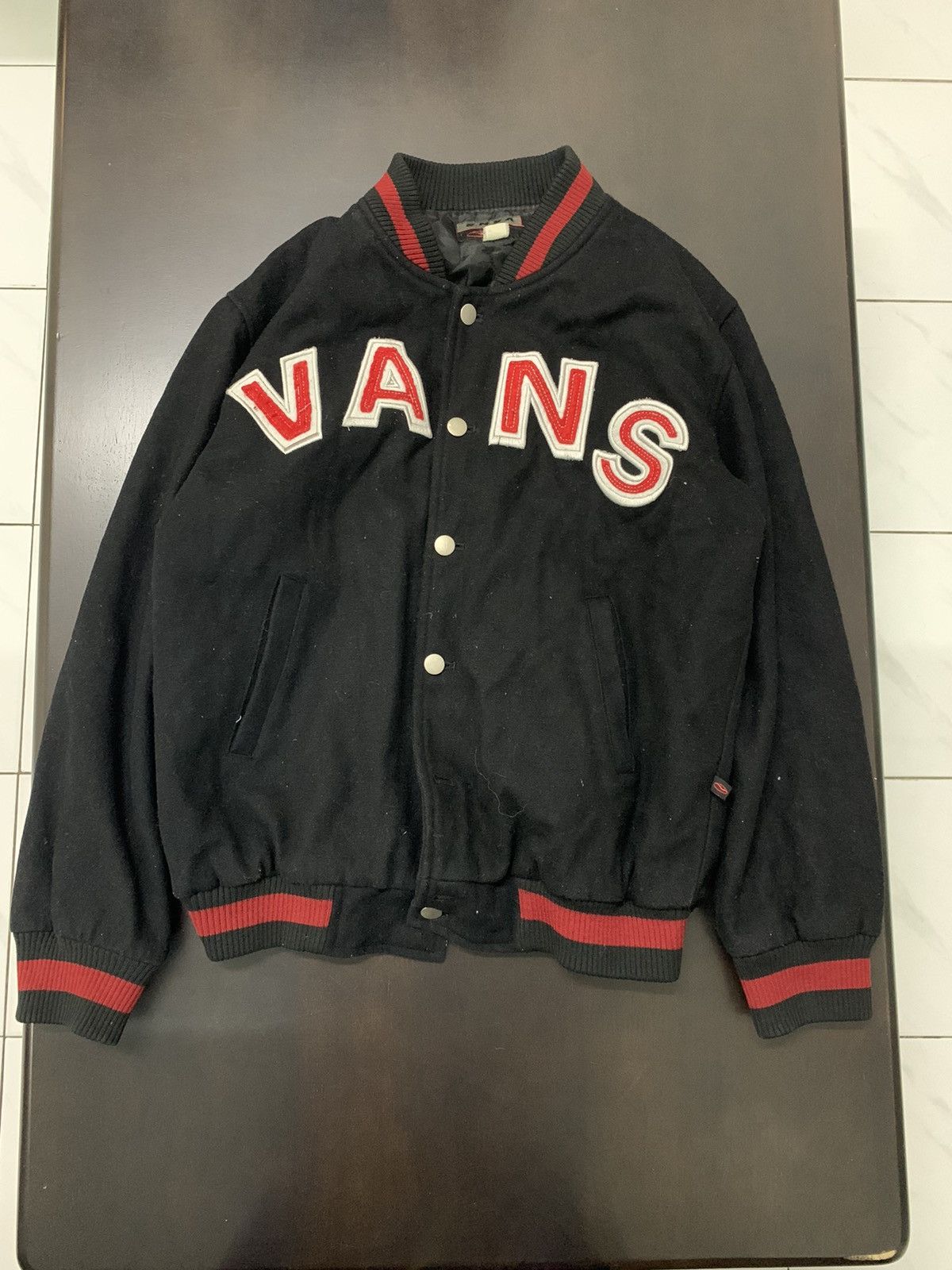 Vans Vintage Vans Wools Varsity Jackets Size US M / EU 48-50 / 2 - 1 Thumbnail