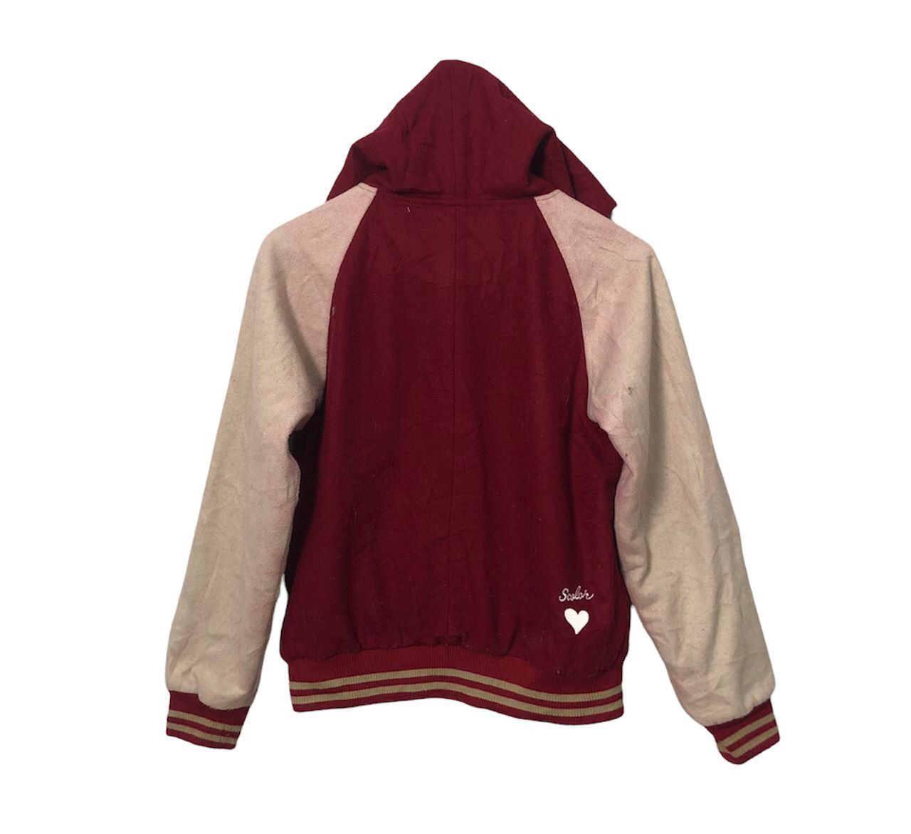 Japanese Brand Vintage Scolar Embroidery Button Ups Hoodie Varsity Jacket Size US S / EU 44-46 / 1 - 8 Thumbnail