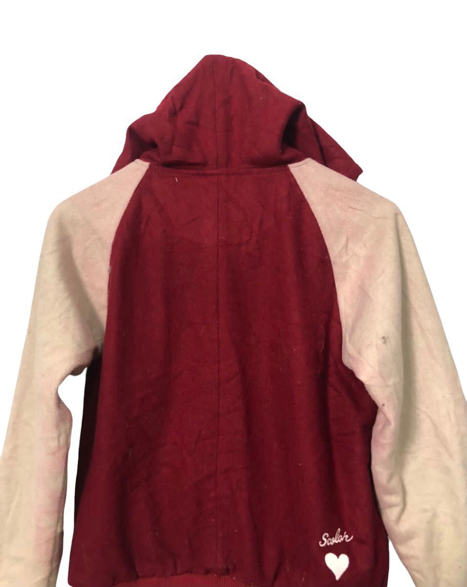 Japanese Brand Vintage Scolar Embroidery Button Ups Hoodie Varsity Jacket Size US S / EU 44-46 / 1 - 11 Thumbnail