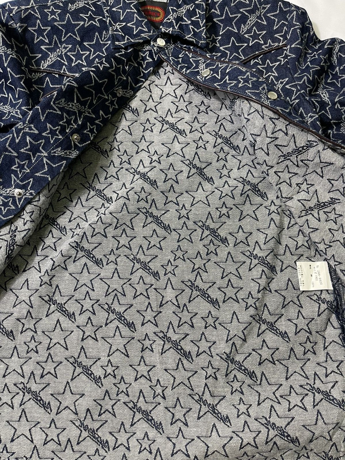 Hysteric Glamour Vintage hysteric fullprint jeans jacket Size US S / EU 44-46 / 1 - 7 Thumbnail