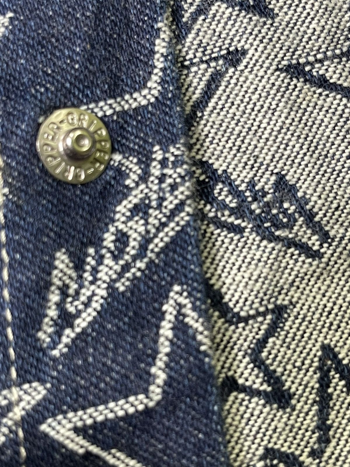 Hysteric Glamour Vintage hysteric fullprint jeans jacket Size US S / EU 44-46 / 1 - 8 Thumbnail